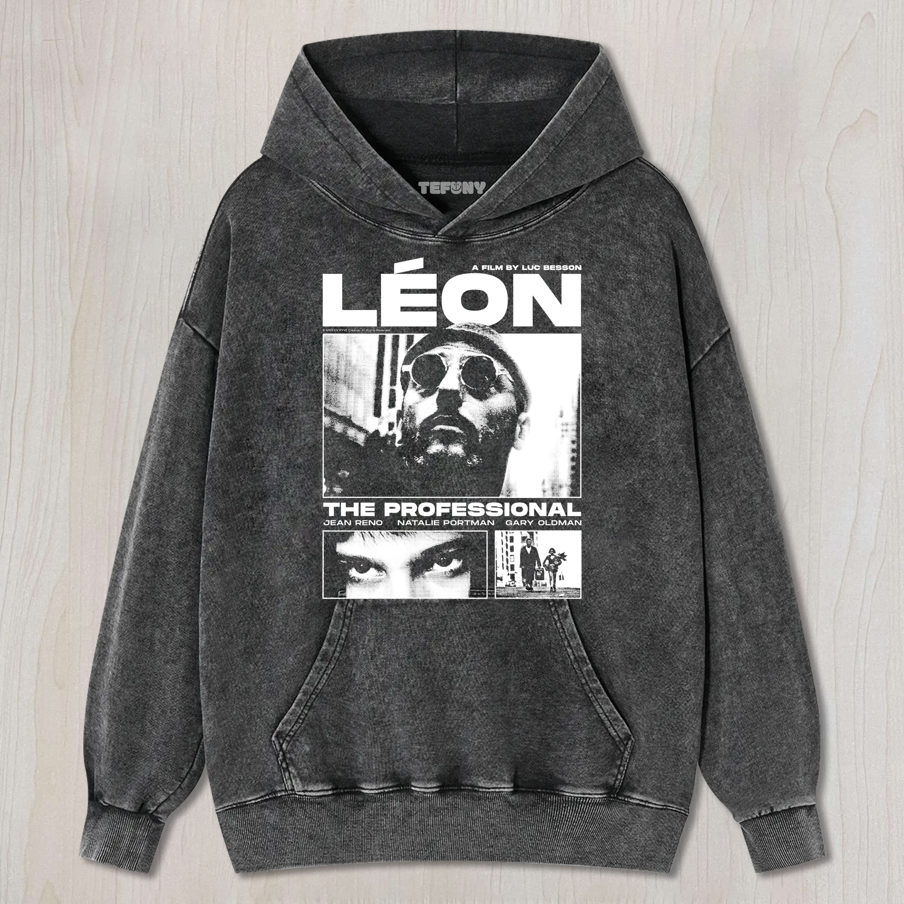 LEON THE PROFESSIONAL V8 UNISEX TEE, TANK TOP, LAYERED LS, SWEATSHIRT & HOODIE