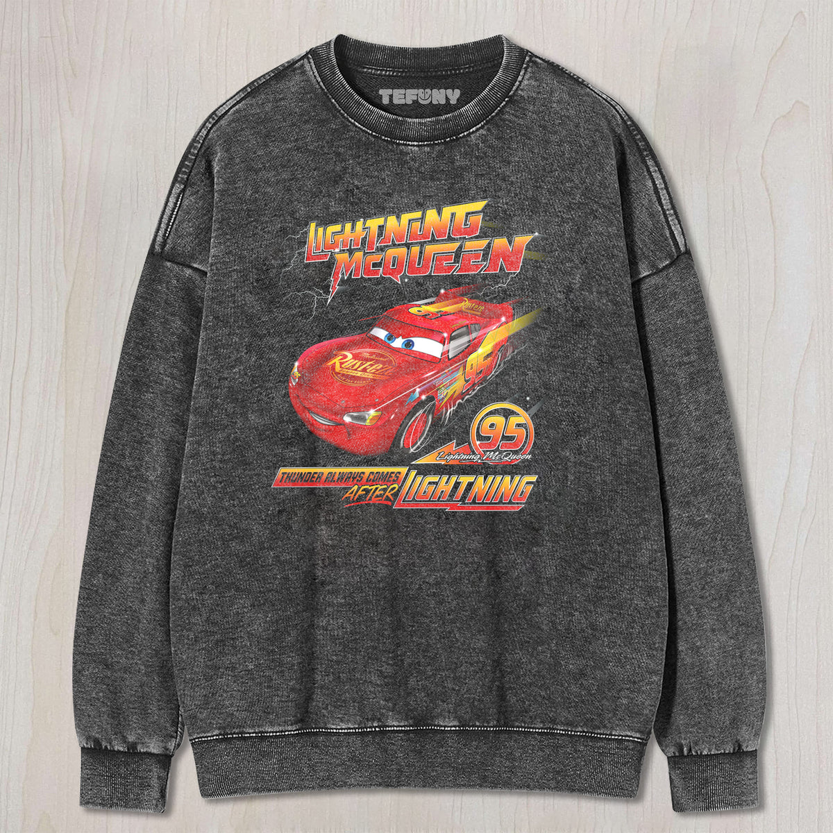 LIGHTNING MCQUEEN V1 UNISEX TEE, TANK TOP, LAYERED LS, SWEATSHIRT & HOODIE
