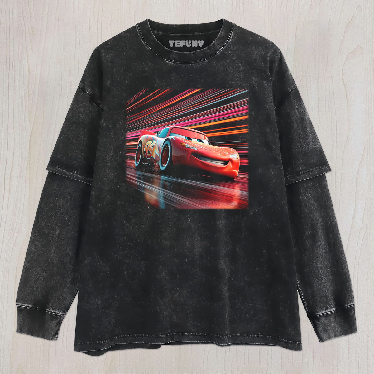 LIGHTNING MCQUEEN V4 UNISEX TEE, TANK TOP, LAYERED LS, SWEATSHIRT & HOODIE