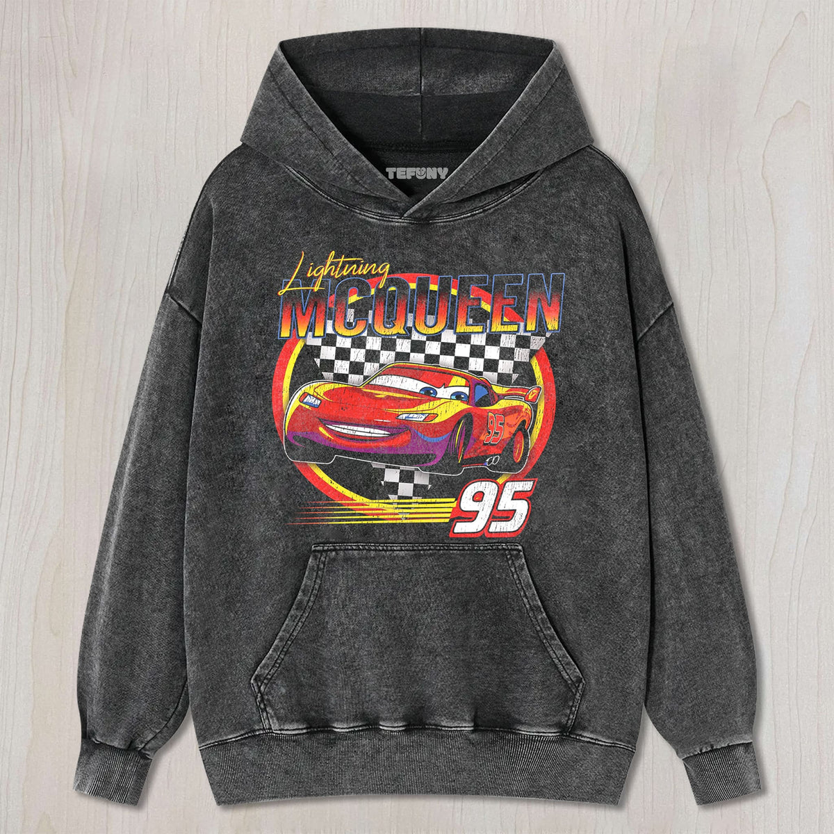 LIGHTNING MCQUEEN V6 UNISEX TEE, TANK TOP, LAYERED LS, SWEATSHIRT & HOODIE