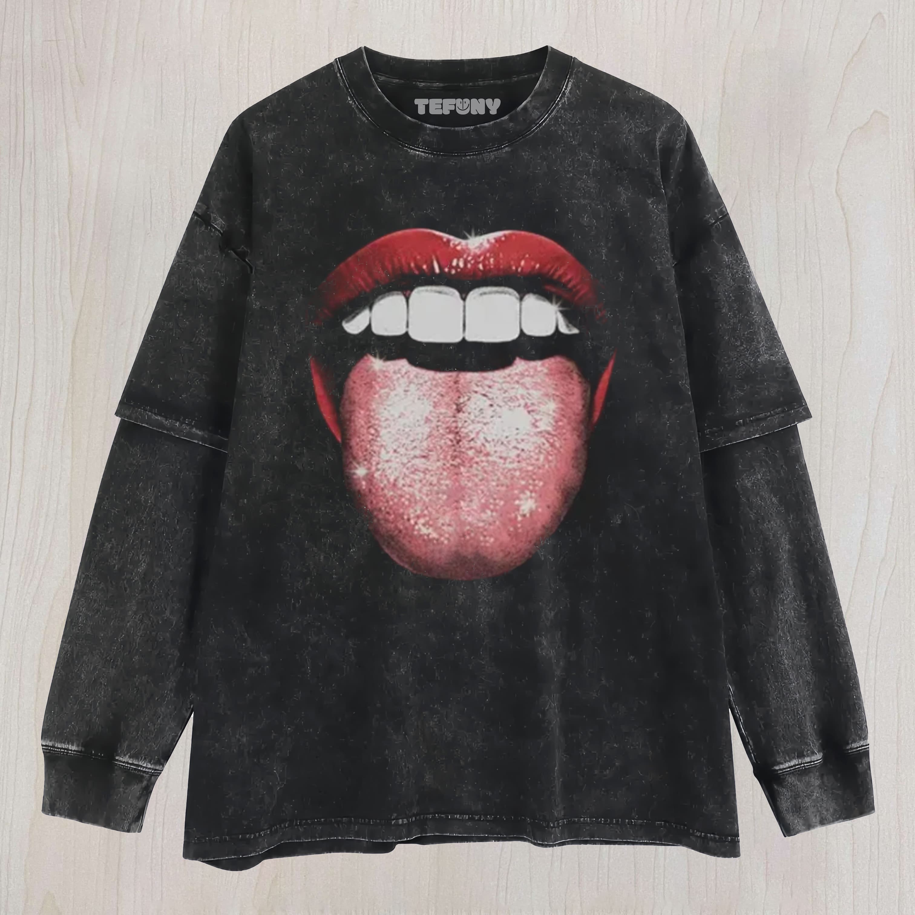 LIP1 UNISEX TEE, TANK TOP, LAYERED LS, SWEATSHIRT & HOODIE