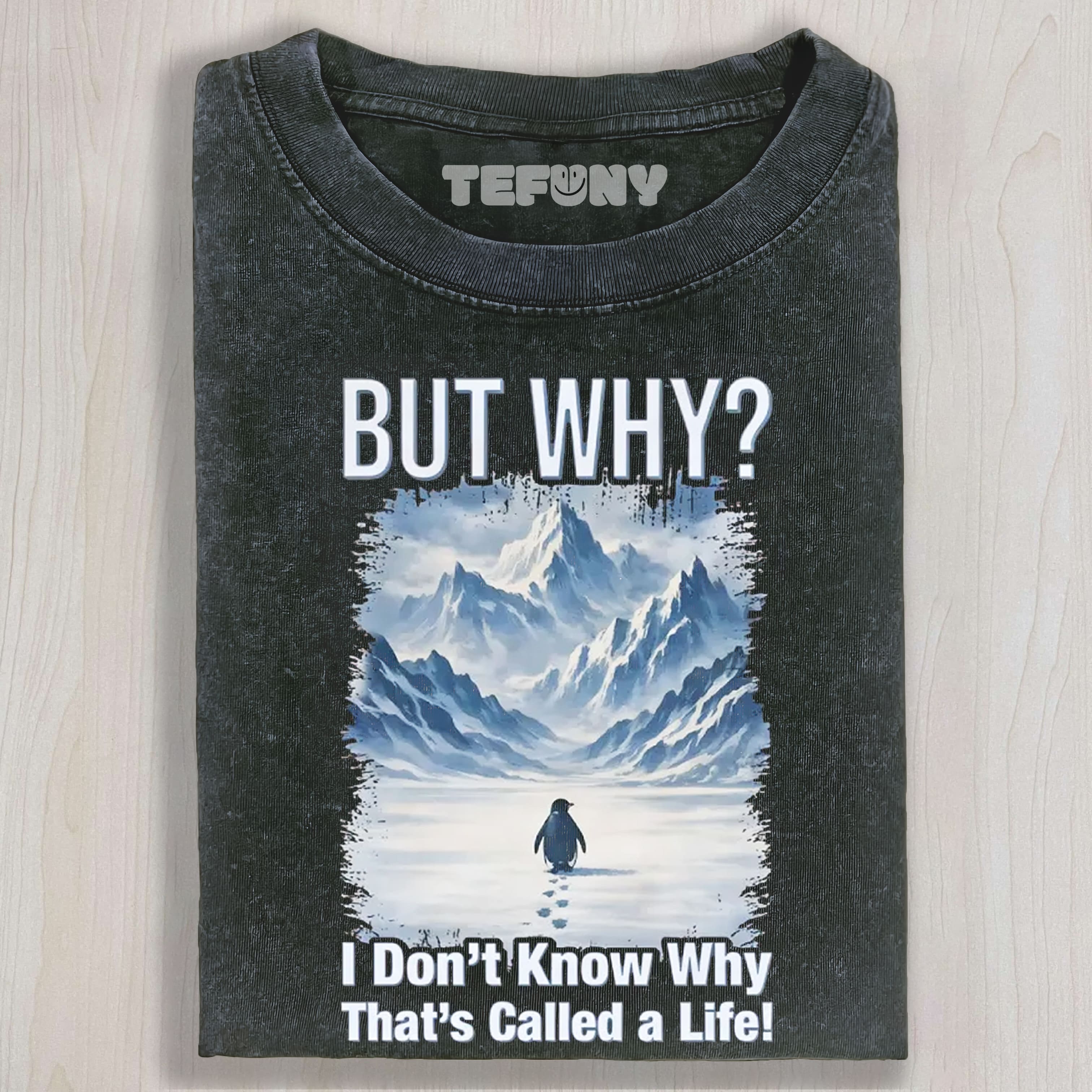 LONELY PENGUIN LIFE TEE & SWEAT & HOOD