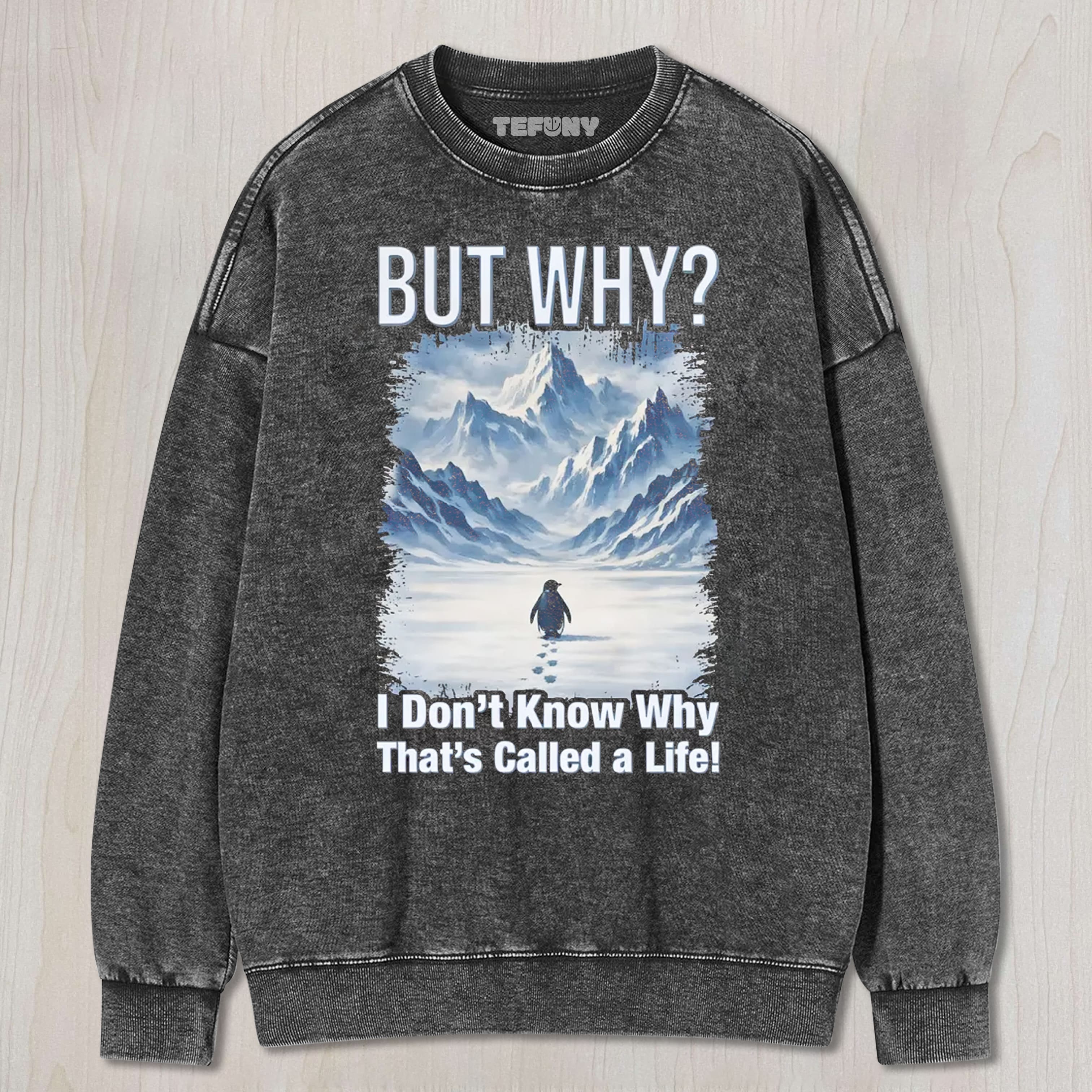 LONELY PENGUIN LIFE TEE & SWEAT & HOOD