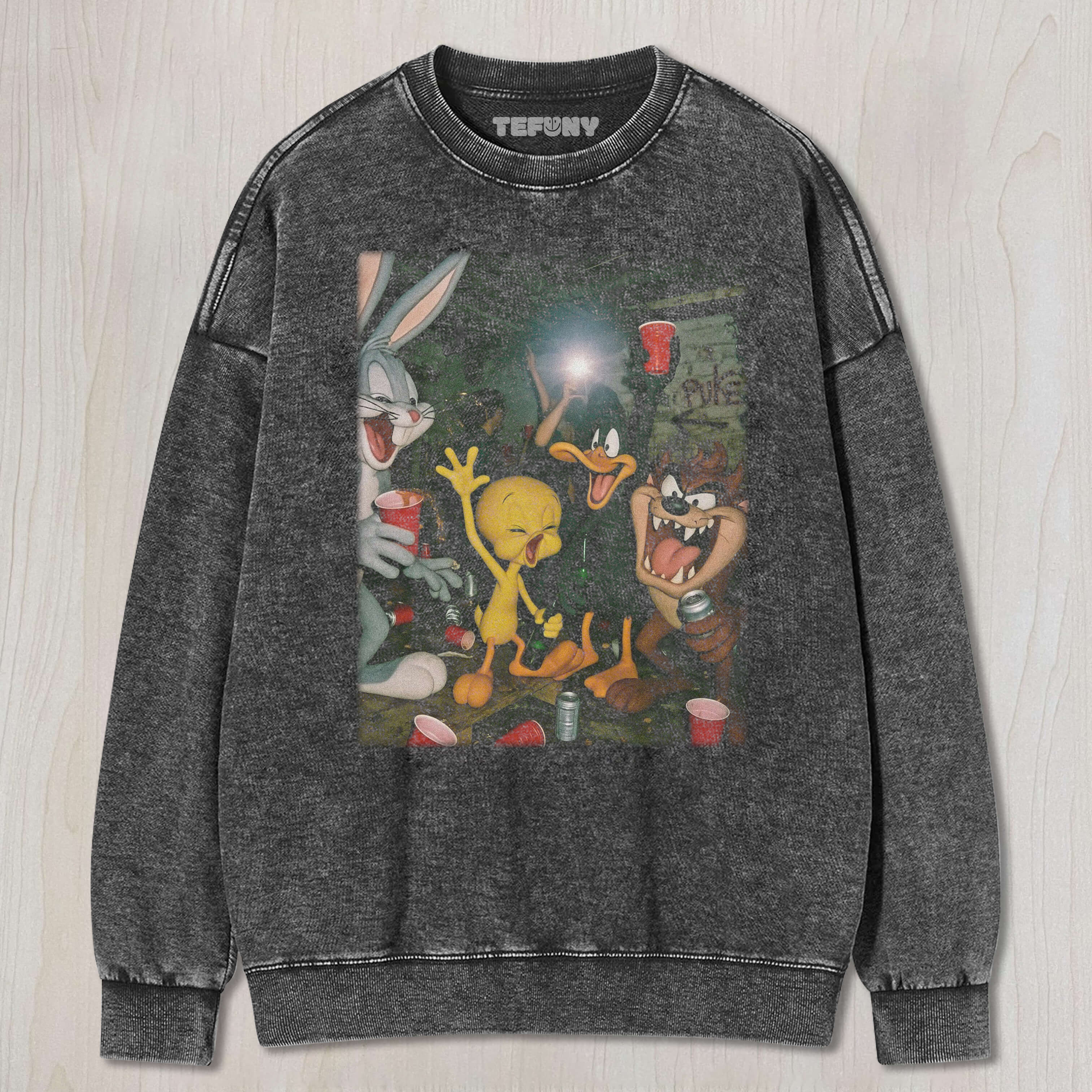 LOONEY TUNES CARTOON SERIES PARTY T-SHIRT