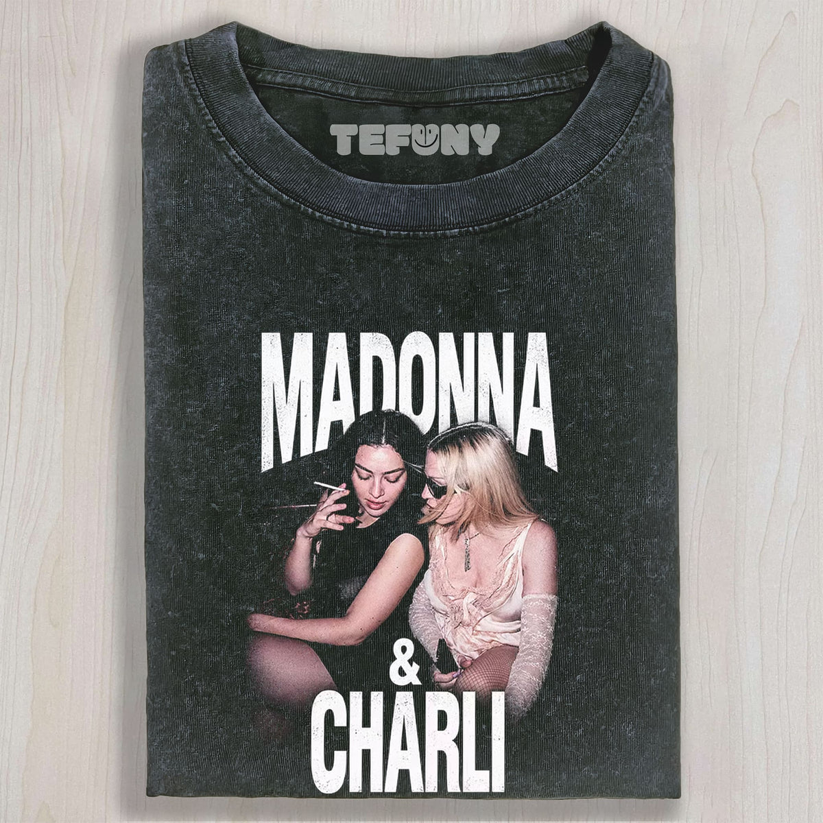 MADONNA & CHARLI XCX V2 UNISEX TEE, TANK TOP, LAYERED LS, SWEATSHIRT & HOODIE