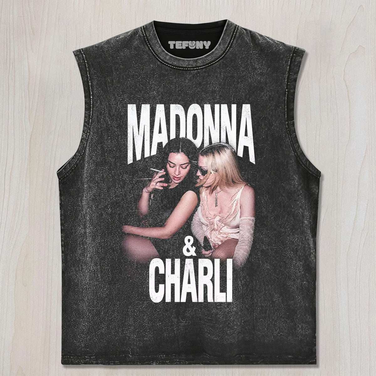 MADONNA & CHARLI XCX V2 UNISEX TEE, TANK TOP, LAYERED LS, SWEATSHIRT & HOODIE