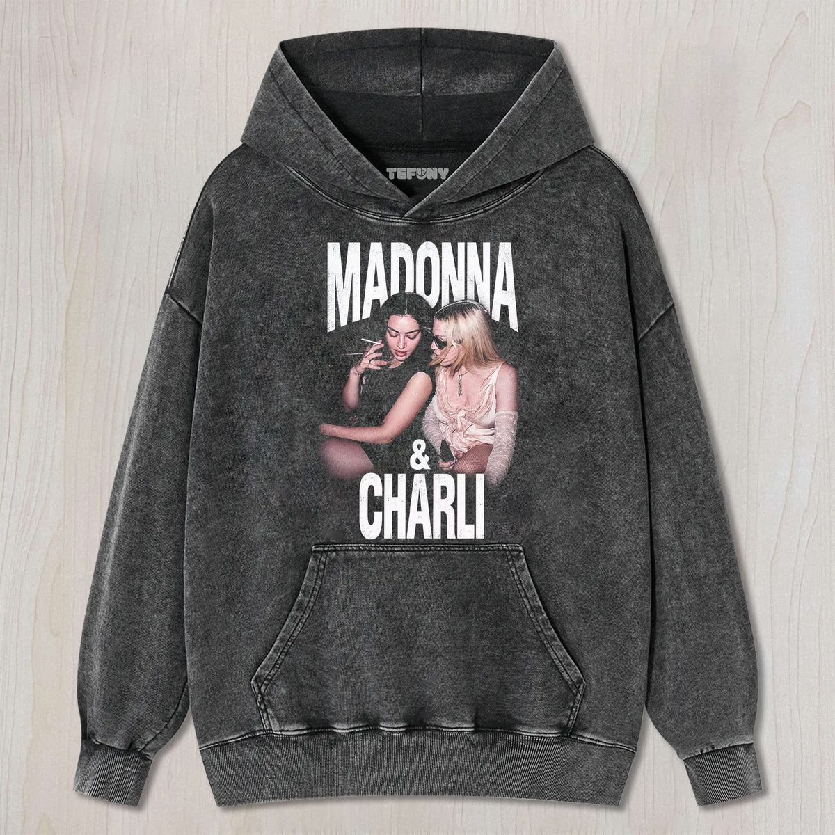 MADONNA & CHARLI XCX V2 UNISEX TEE, TANK TOP, LAYERED LS, SWEATSHIRT & HOODIE