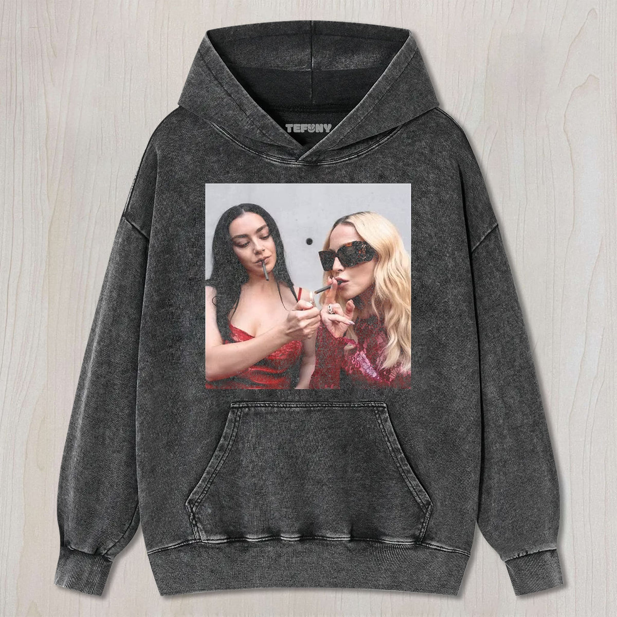 MADONNA & CHARLI XCX V3 UNISEX TEE, TANK TOP, LAYERED LS, SWEATSHIRT & HOODIE