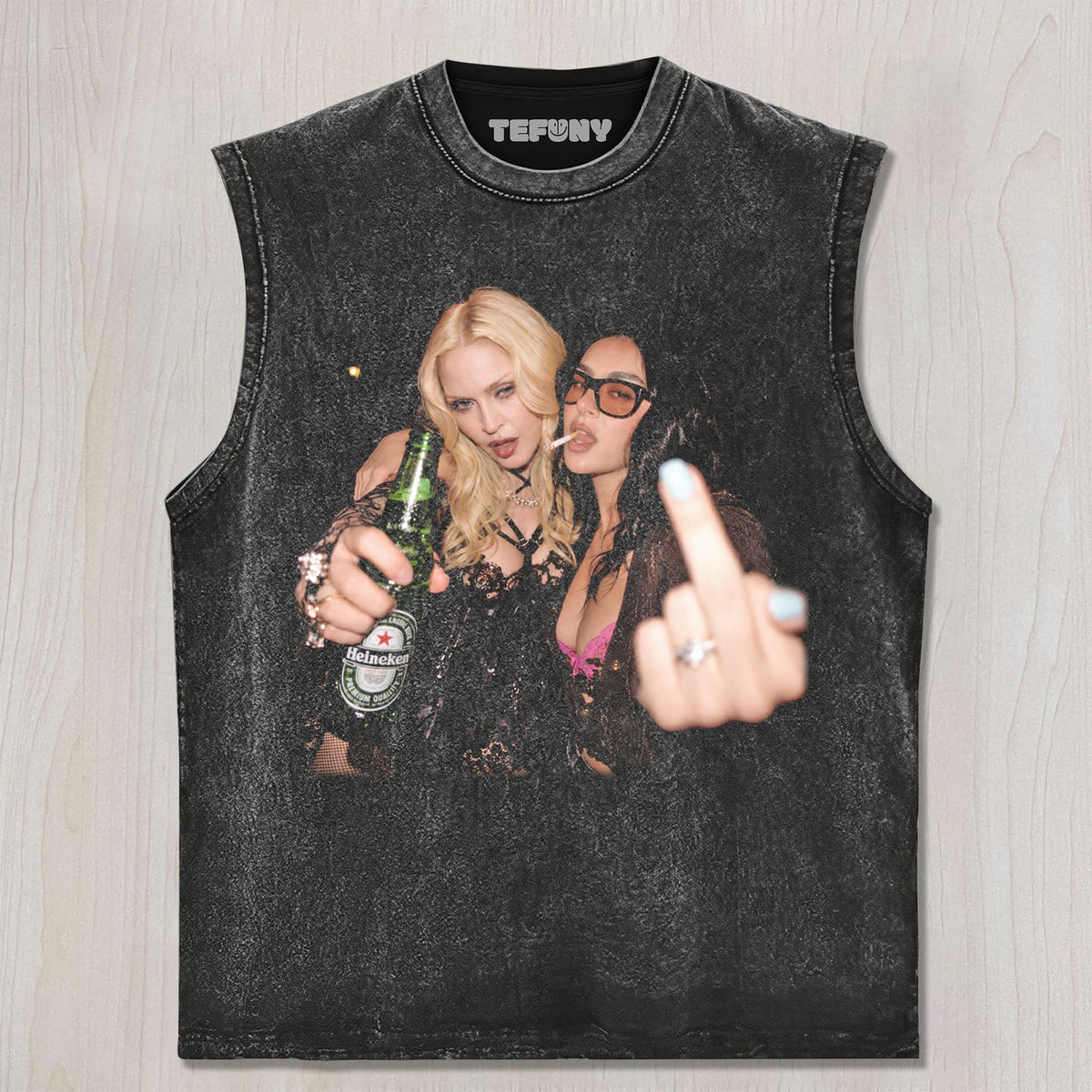 MADONNA & CHARLI XCX V6 UNISEX TEE, TANK TOP, LAYERED LS, SWEATSHIRT & HOODIE