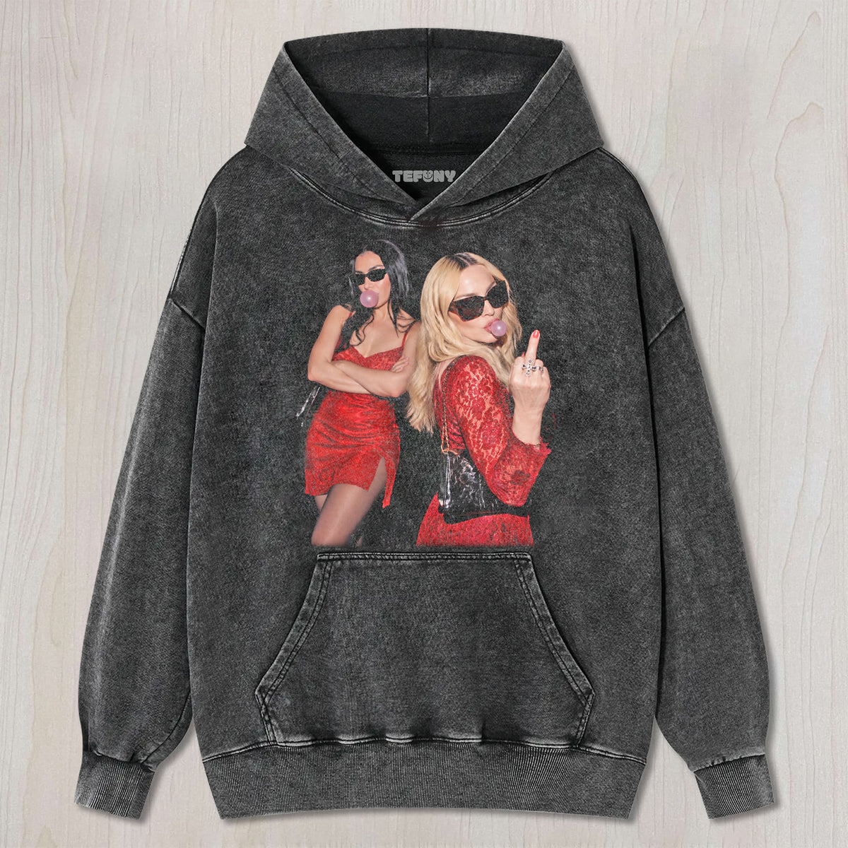 MADONNA & CHARLI XCX V7 UNISEX TEE, TANK TOP, LAYERED LS, SWEATSHIRT & HOODIE