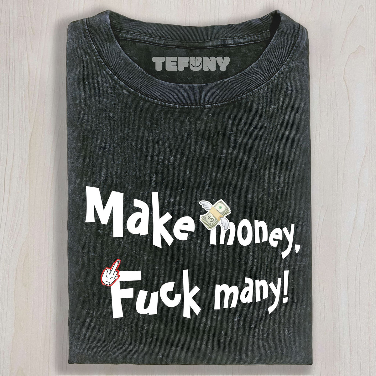 MAKE MONEY MEME UNISEX TEE, TANK TOP, LAYERED LS, SWEATSHIRT & HOODIE