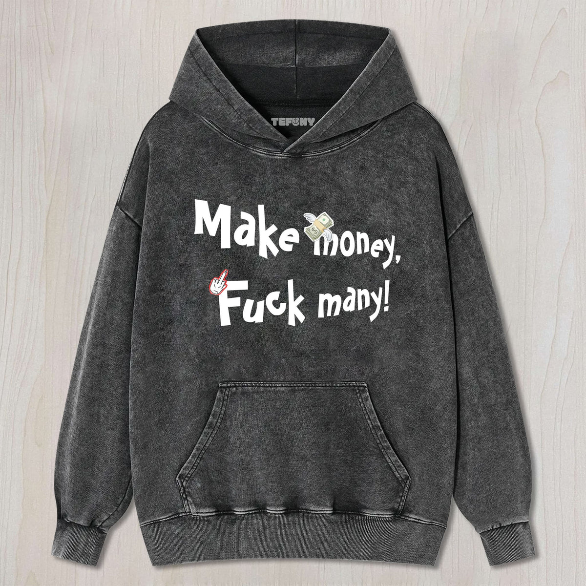 MAKE MONEY MEME UNISEX TEE, TANK TOP, LAYERED LS, SWEATSHIRT & HOODIE