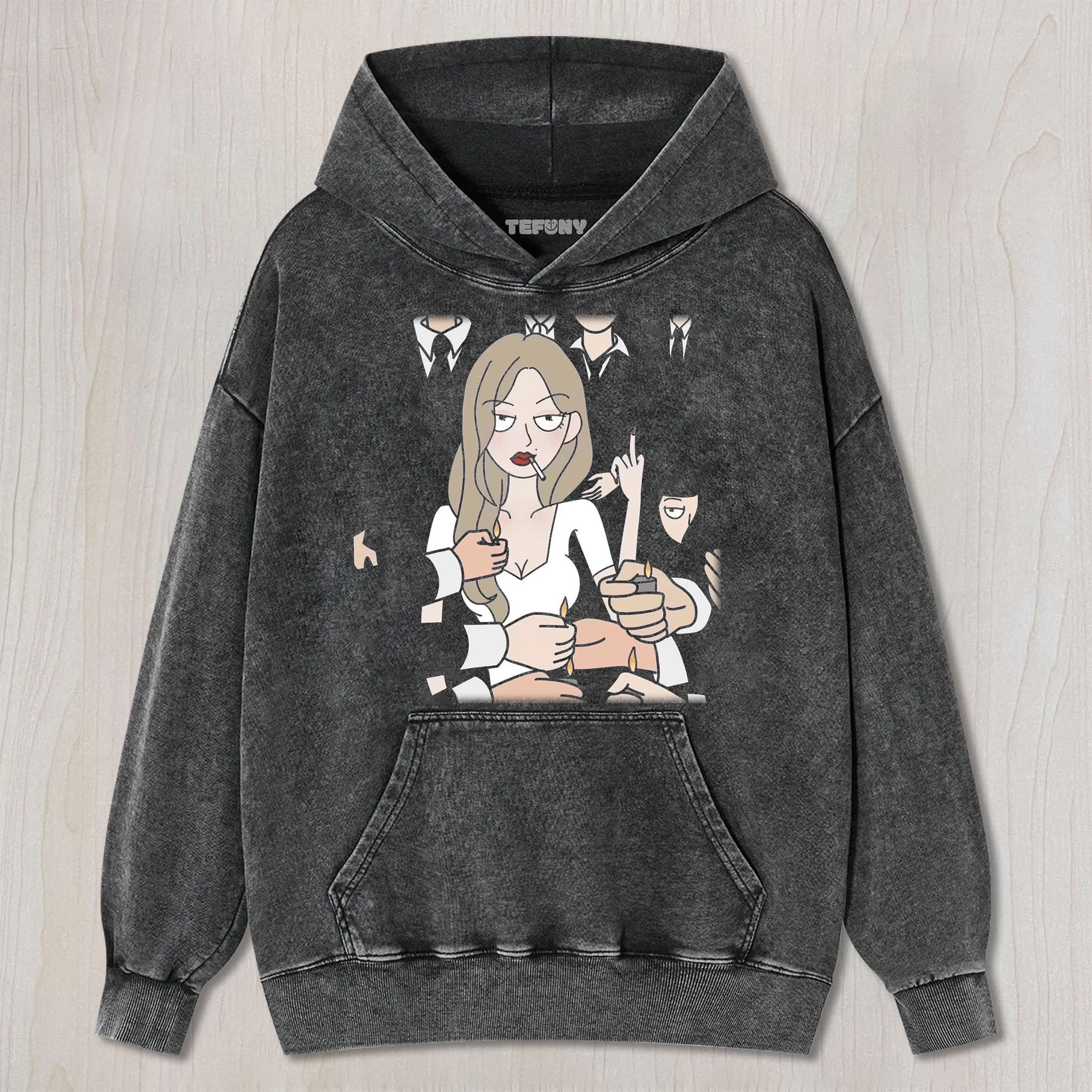 MALÈNA & CARTOON UNISEX TEE, TANK TOP, LAYERED LS, SWEATSHIRT & HOODIE