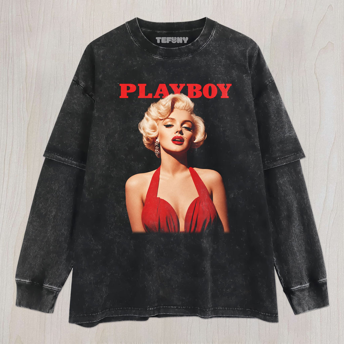 MARILYN MONROE PLAY BOY UNISEX TEE, TANK TOP, LAYERED LS, SWEATSHIRT & HOODIE