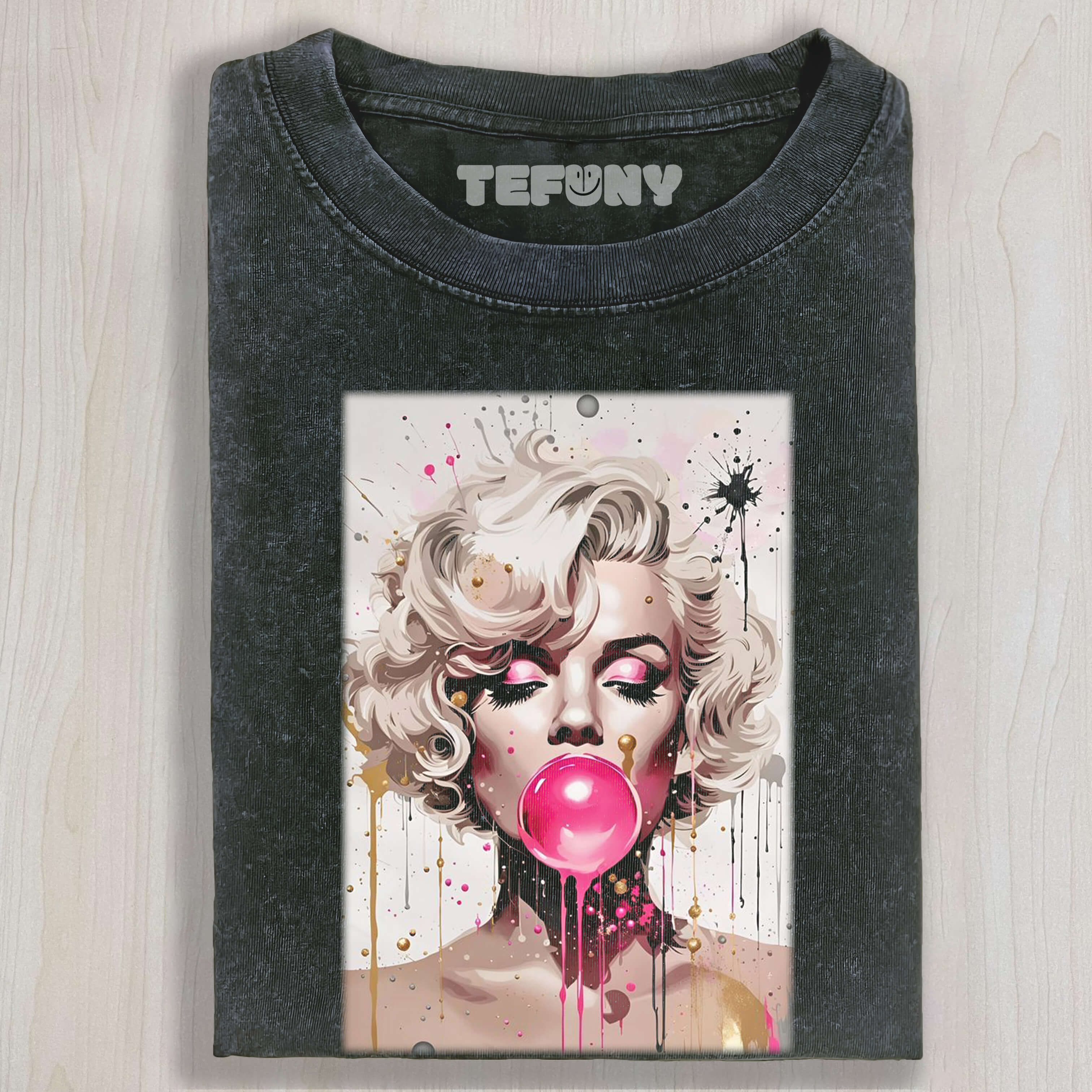 MARILYN MONROE CHEWING GUM TEE & SWEAT & HOOD
