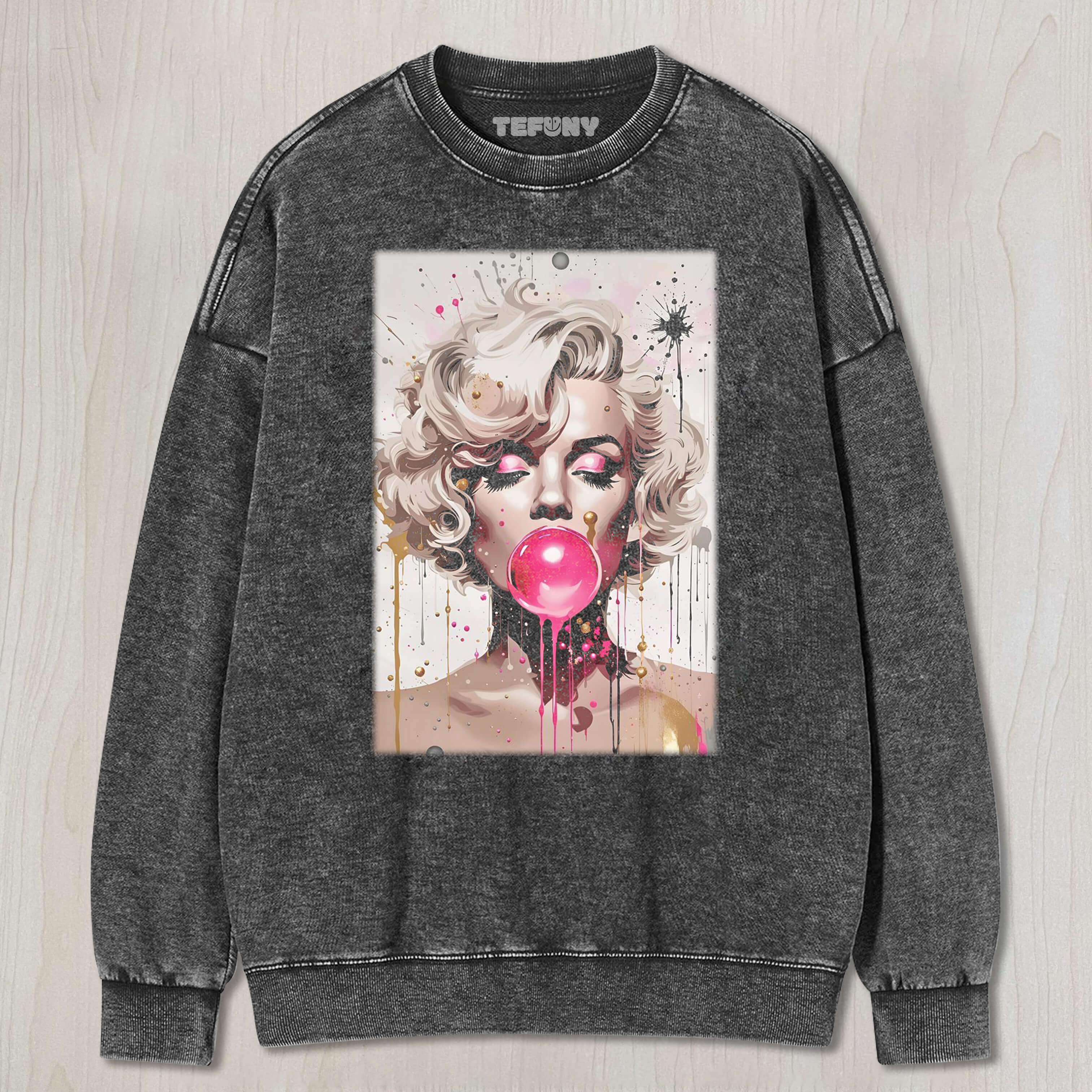 MARILYN MONROE CHEWING GUM TEE & SWEAT & HOOD