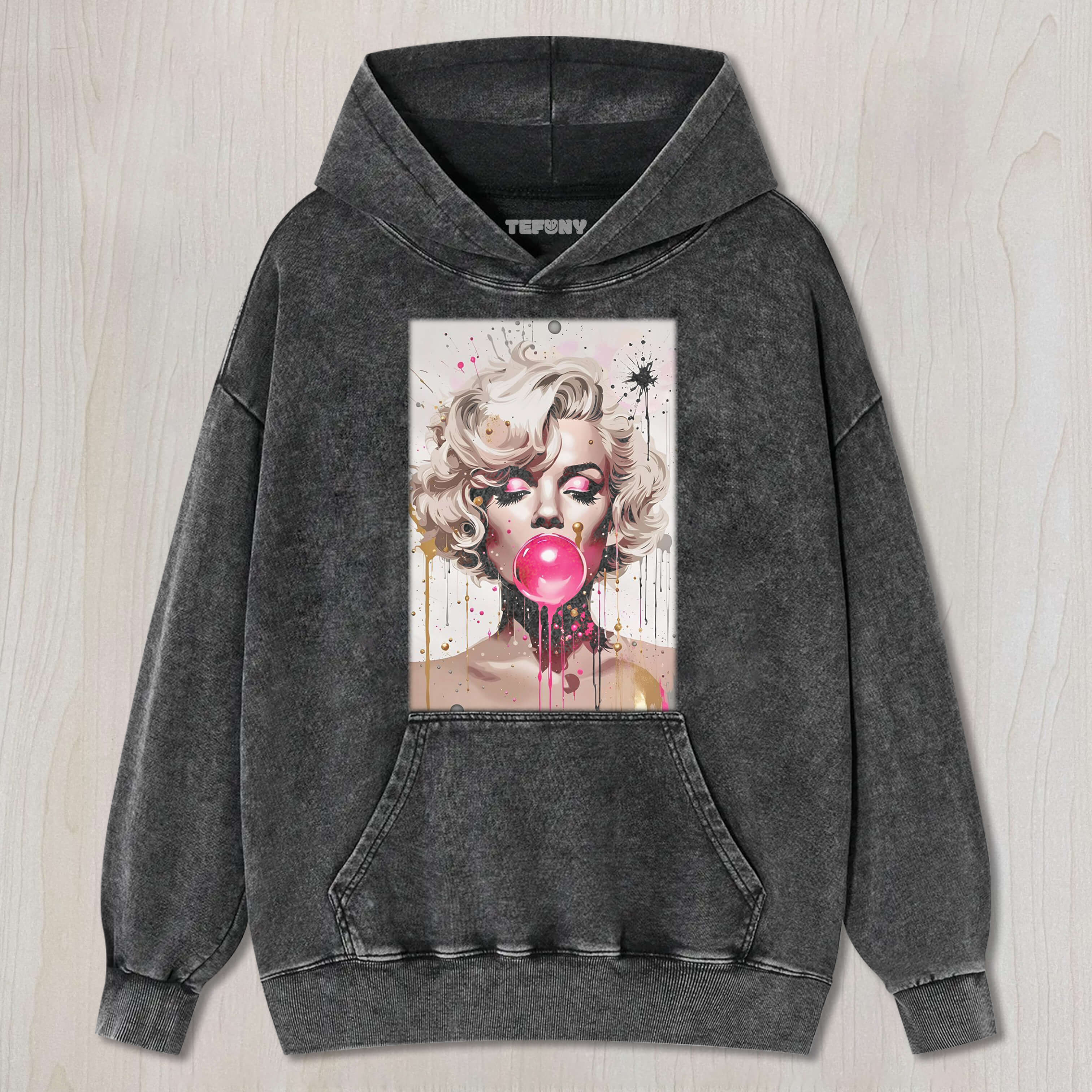 MARILYN MONROE CHEWING GUM TEE & SWEAT & HOOD