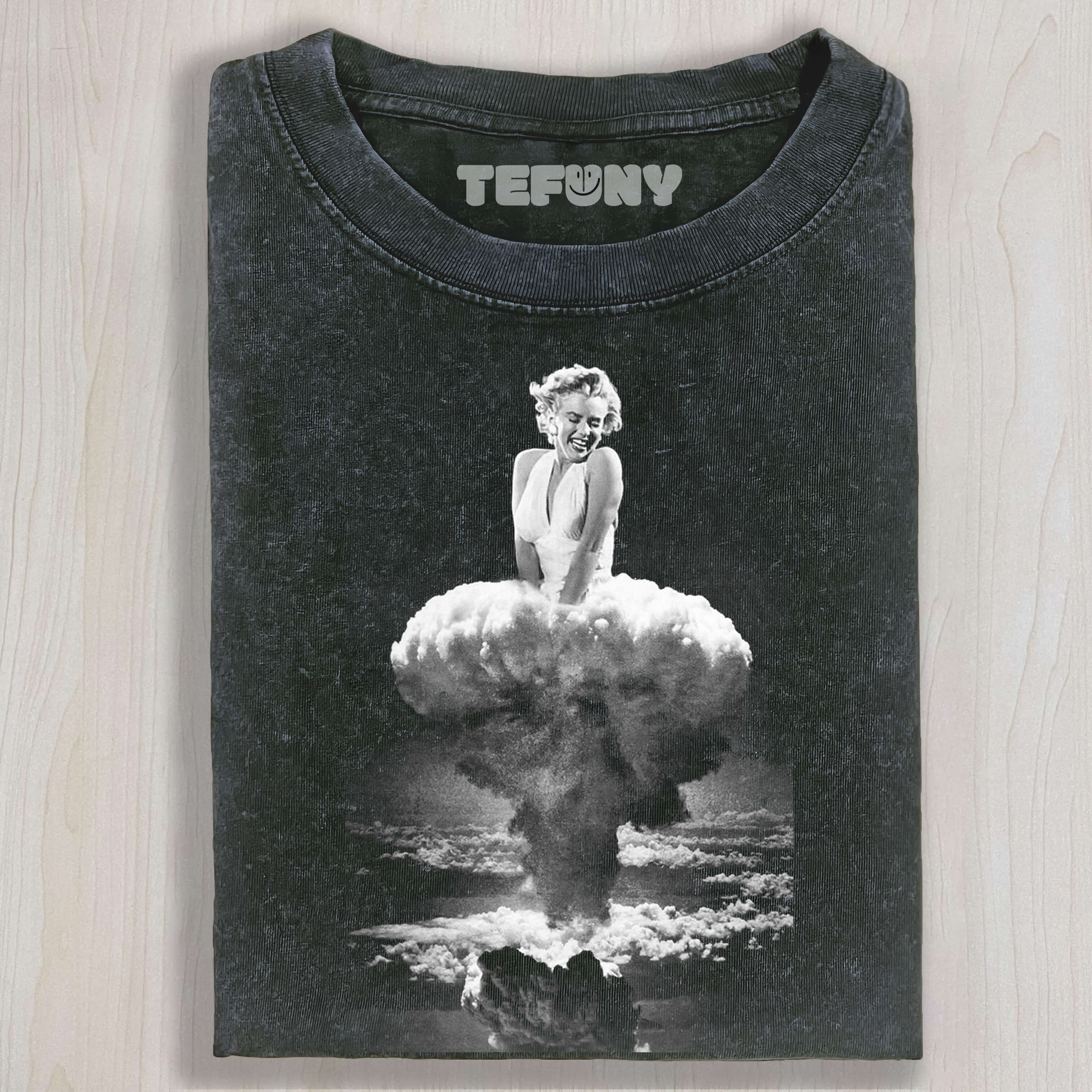 MARILYN MONROE MUSHROOM CLOUD TEE & SWEAT & HOOD