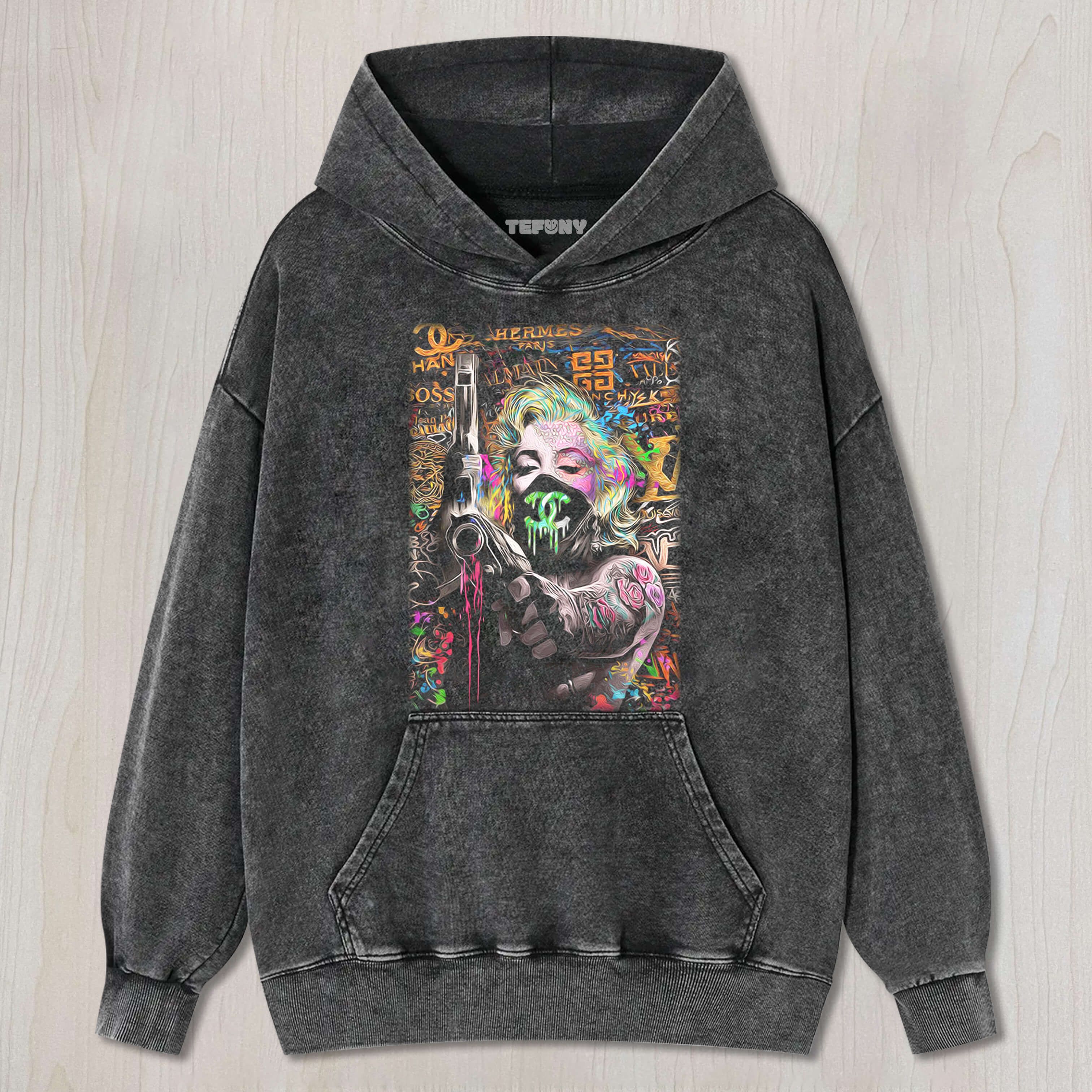 MARILYN MONROE STREET STYLE TEE & SWEAT & HOOD