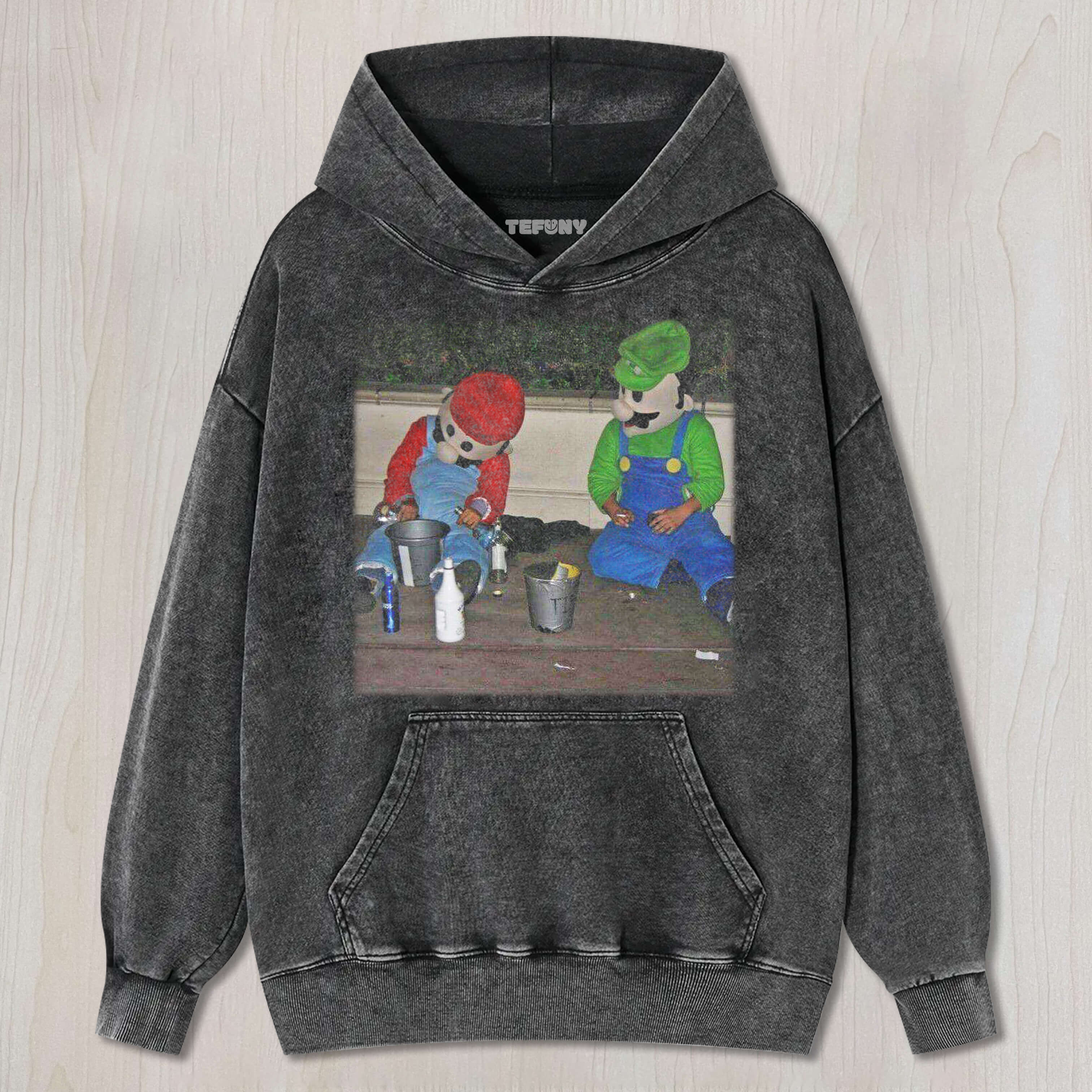 MARIO BROS. ON THE STREET T-SHIRT