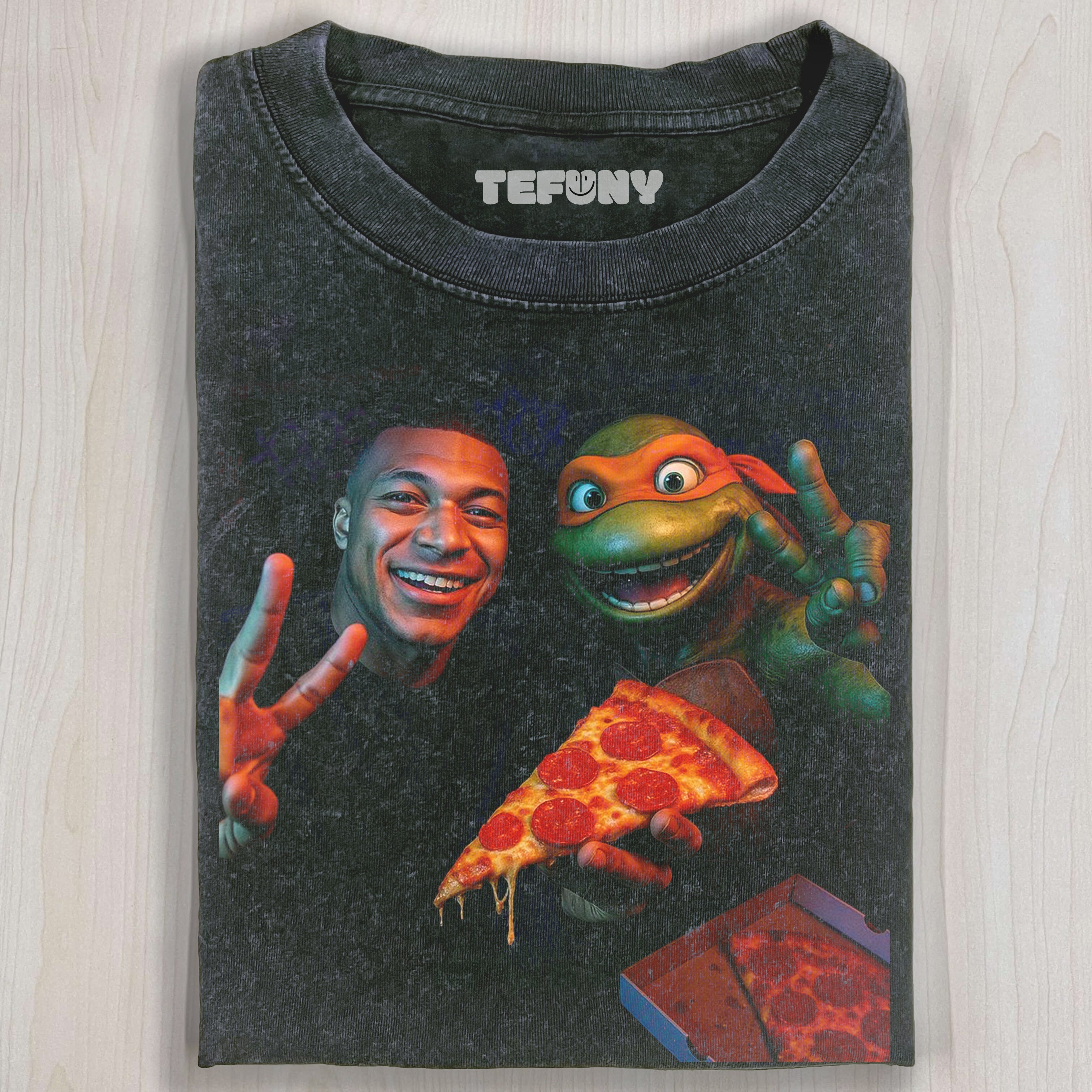 MBAPPÉ AND THE TEENAGE MUTANT NINJA TURTLES