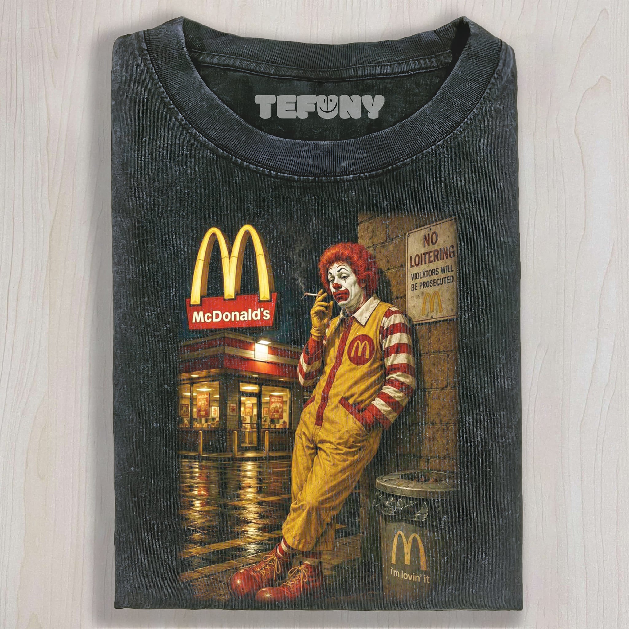MCDONALD'S CLOWN UNISEX TEE, TANK TOP, LAYERED LS, SWEATSHIRT & HOODIE