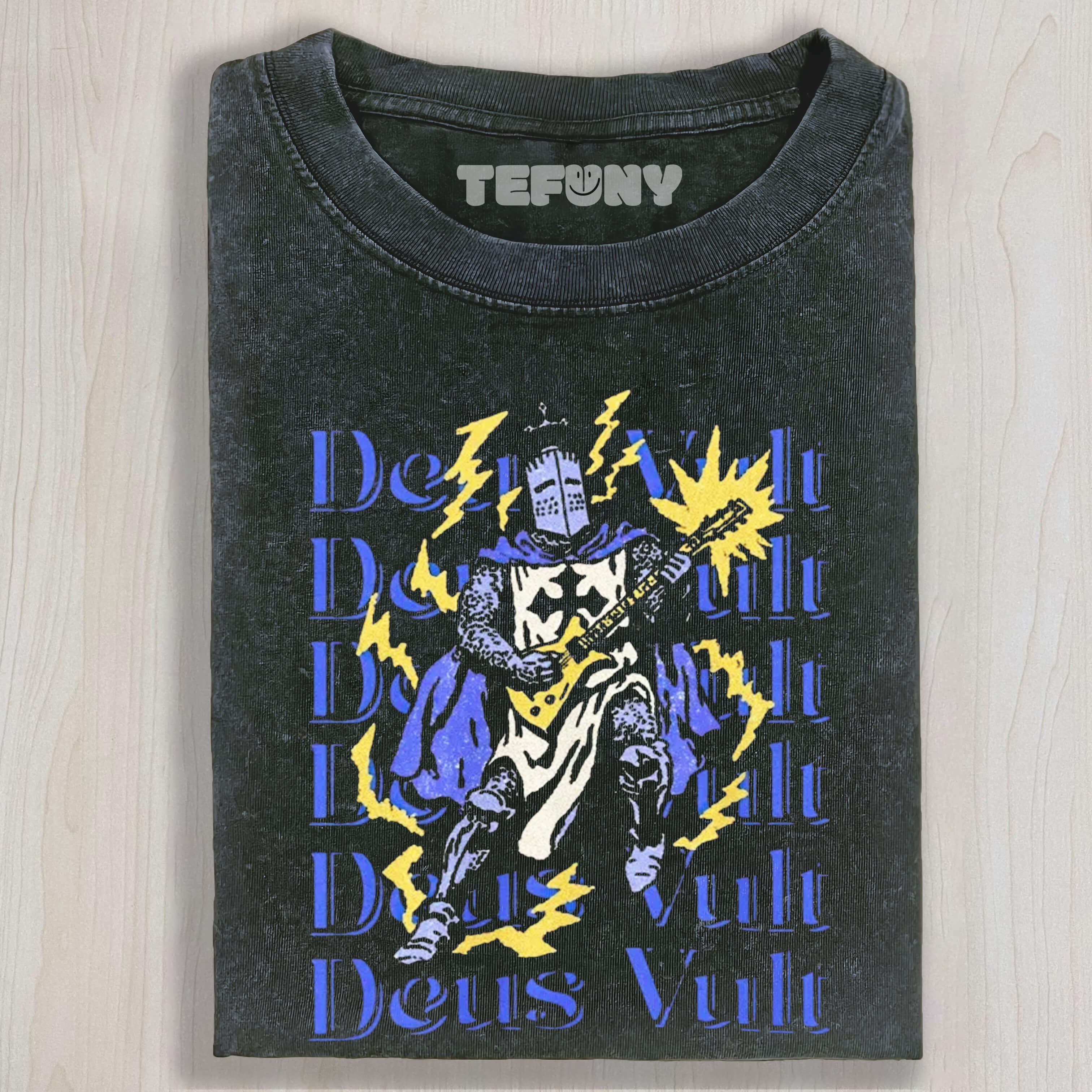 MEDIEVAL KNIGHT GOD'S WILL TEE & SWEAT & HOOD