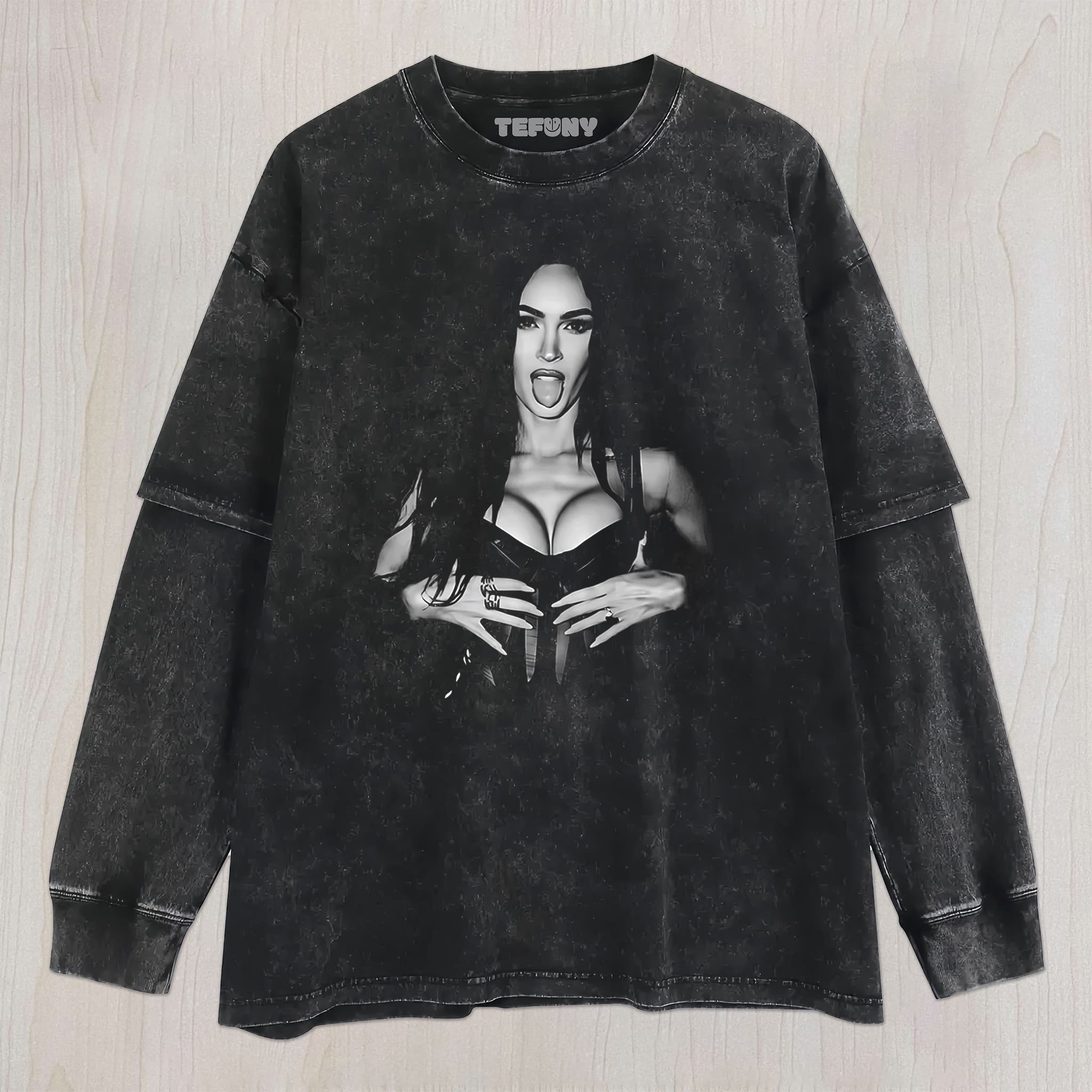 MEGAN FOX D UNISEX TEE, TANK TOP, LAYERED LS, SWEATSHIRT & HOODIE