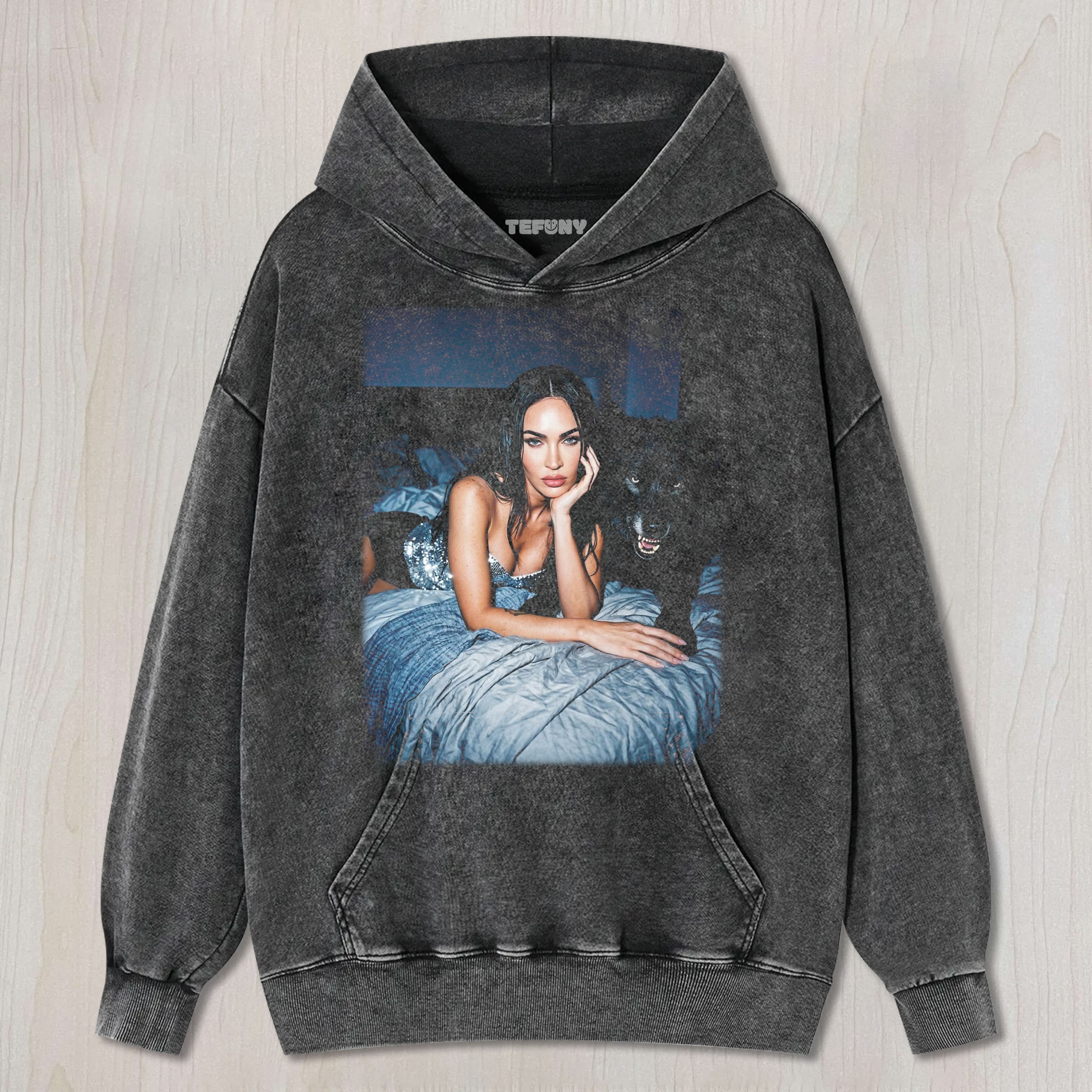 MEGAN FOX & DOG UNISEX TEE, TANK TOP, LAYERED LS, SWEATSHIRT & HOODIE