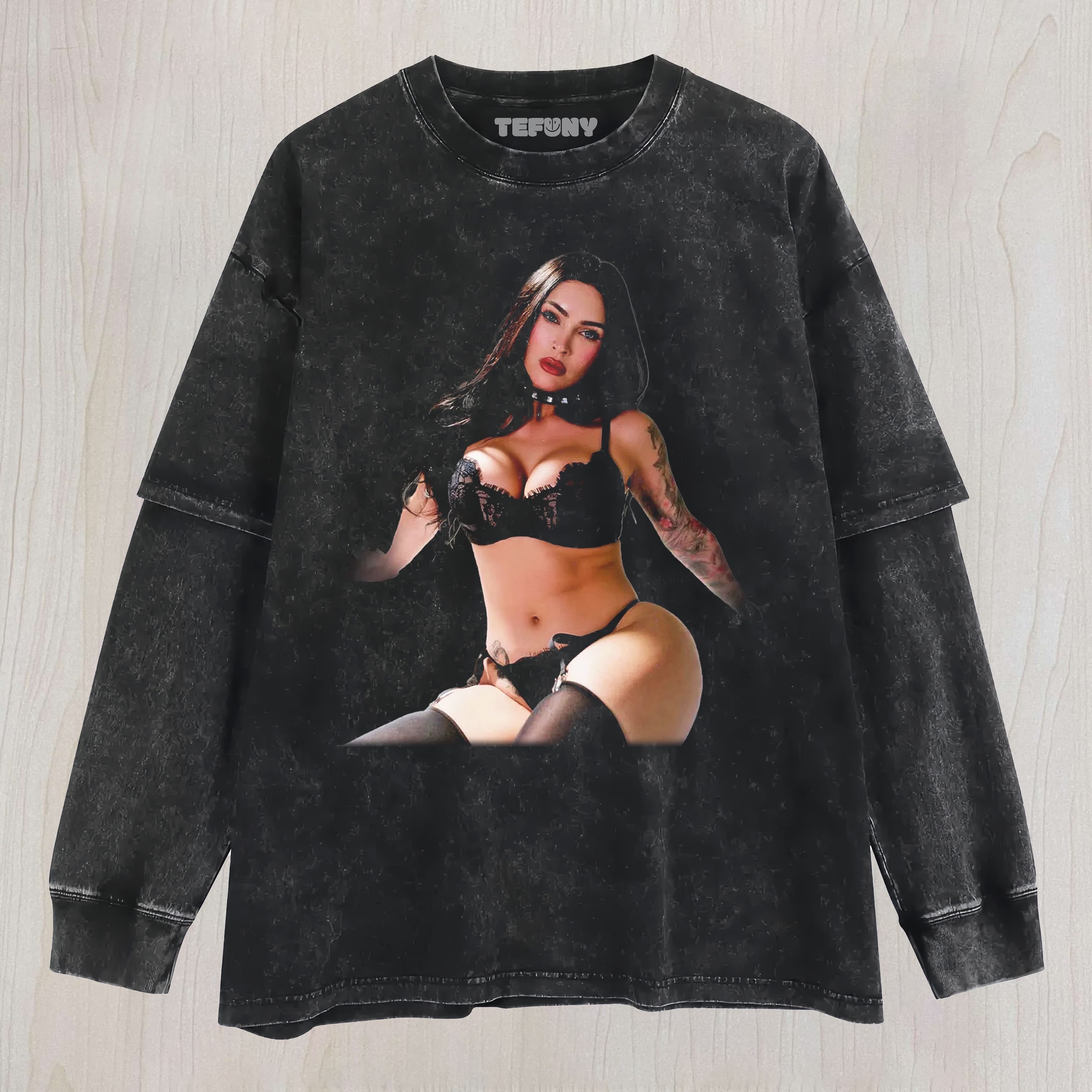 MEGAN FOX N5 LAYERED LONG SLEEVE