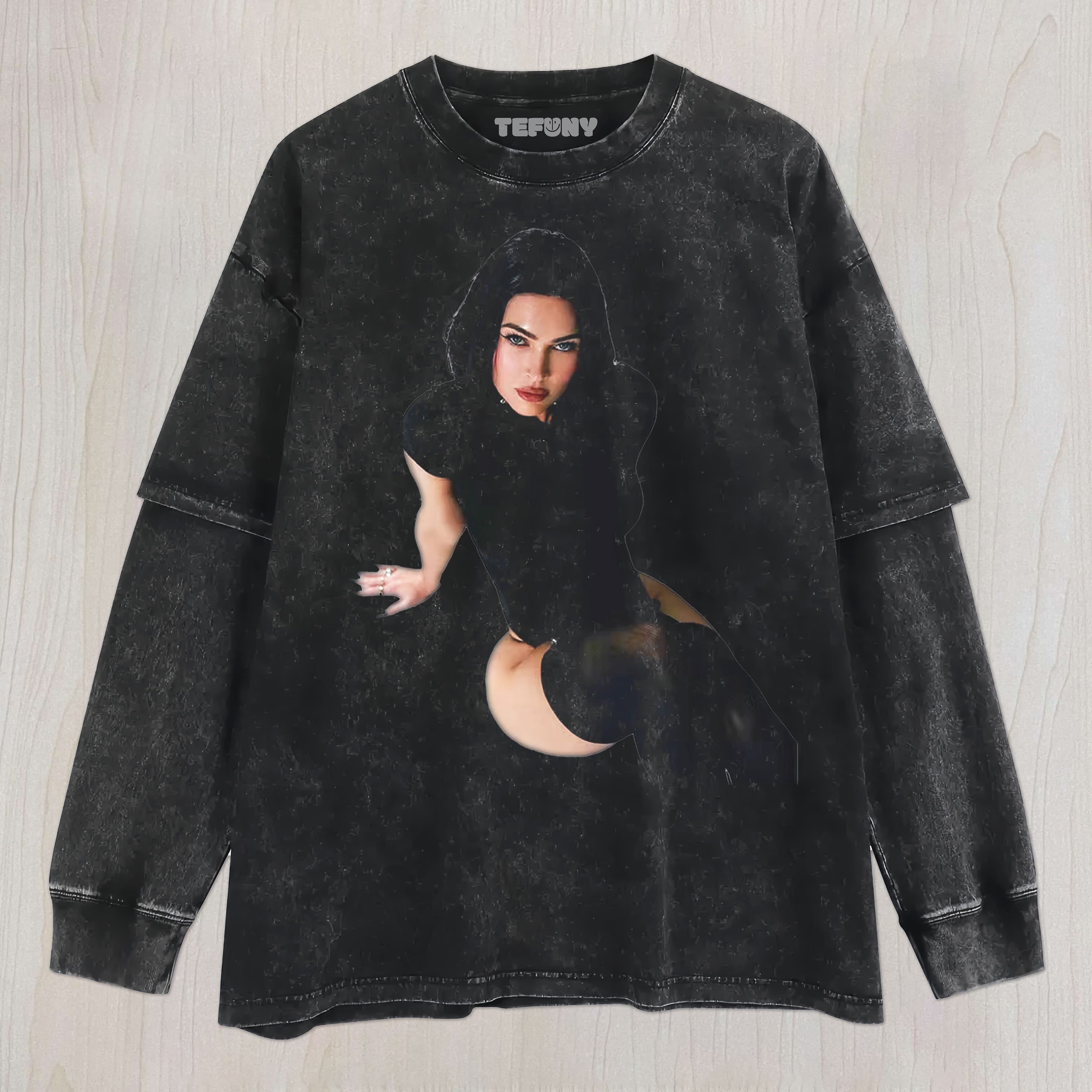 MEGAN FOX V UNISEX TEE, TANK TOP, LAYERED LS, SWEATSHIRT & HOODIE