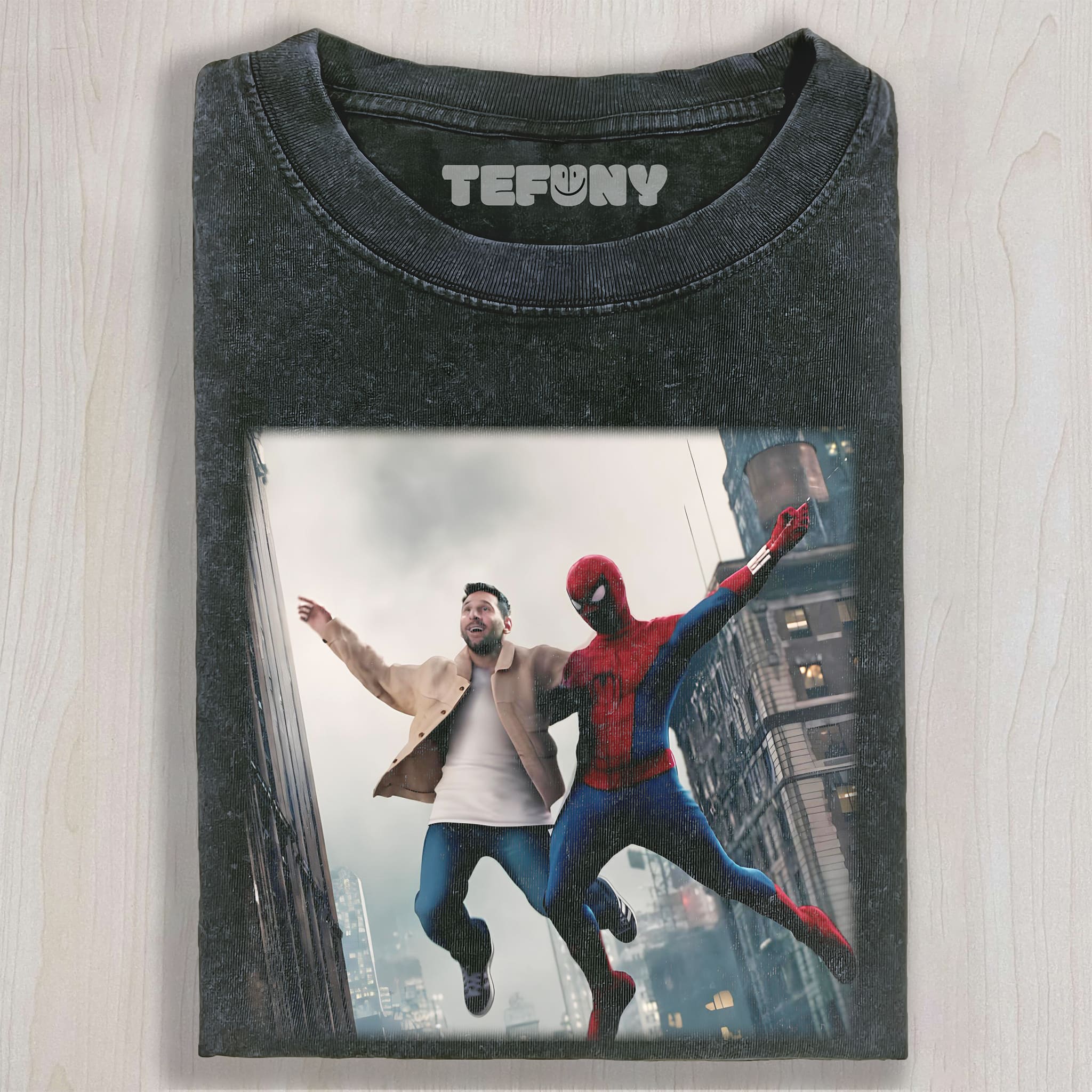 MESSI AND SPIDER-MAN UNISEX TEE, TANK TOP, LAYERED LS, SWEATSHIRT & HOODIE