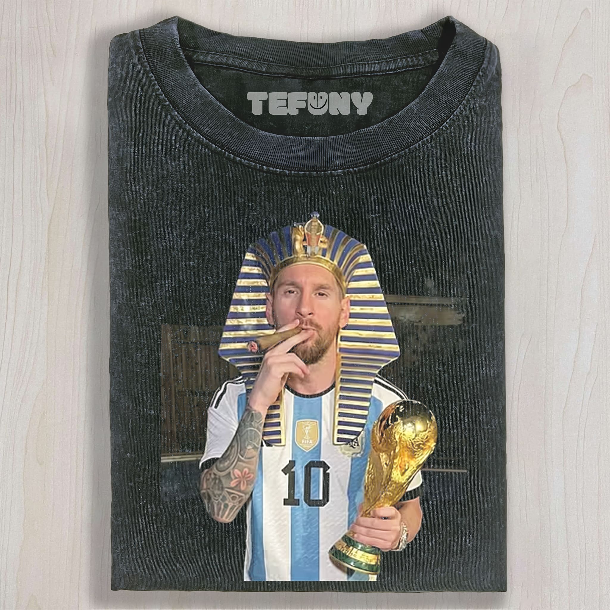 MESSI FUNNY V1 UNISEX TEE, TANK TOP, LAYERED LS, SWEATSHIRT & HOODIE