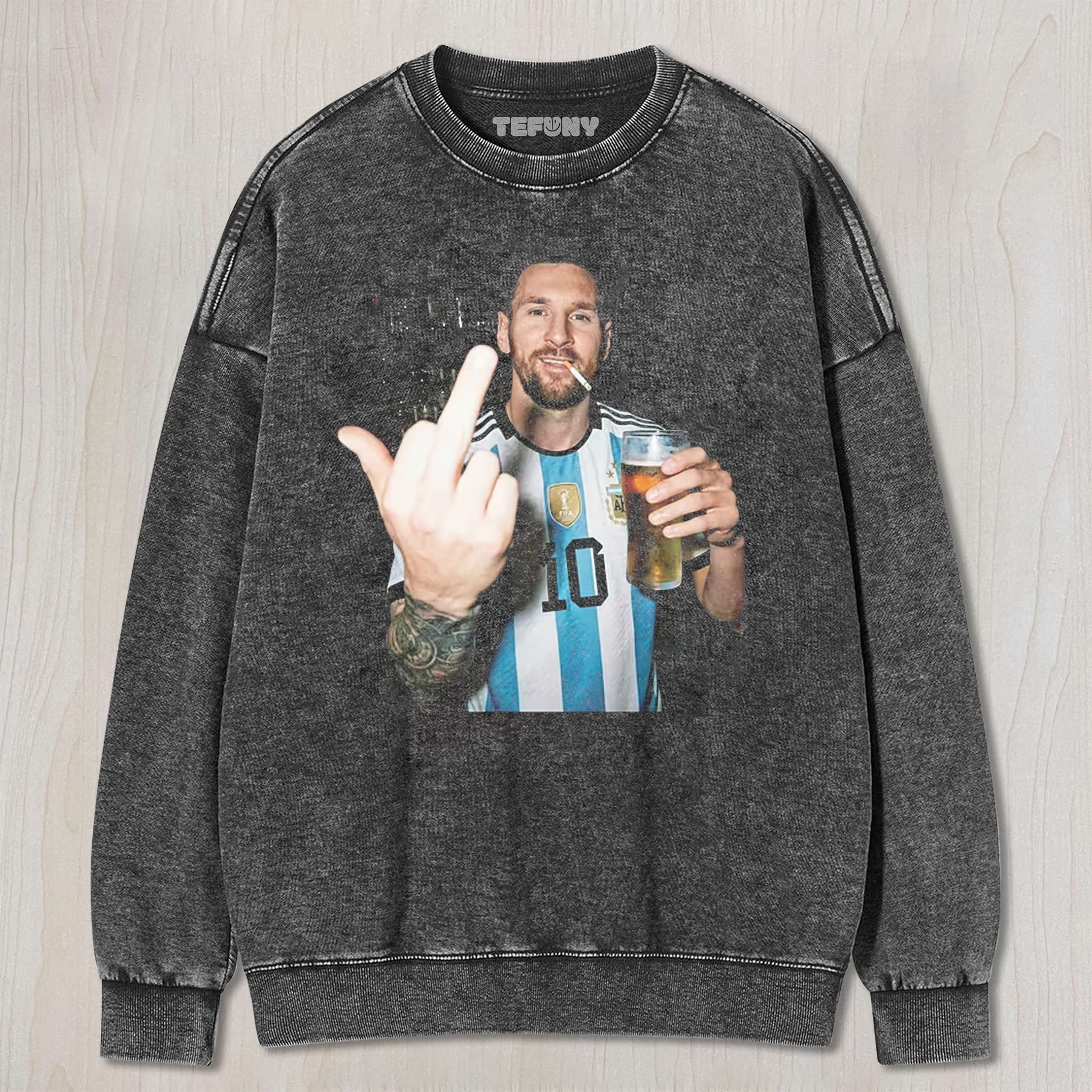 MESSI FUNNY V2 UNISEX TEE, TANK TOP, LAYERED LS, SWEATSHIRT & HOODIE