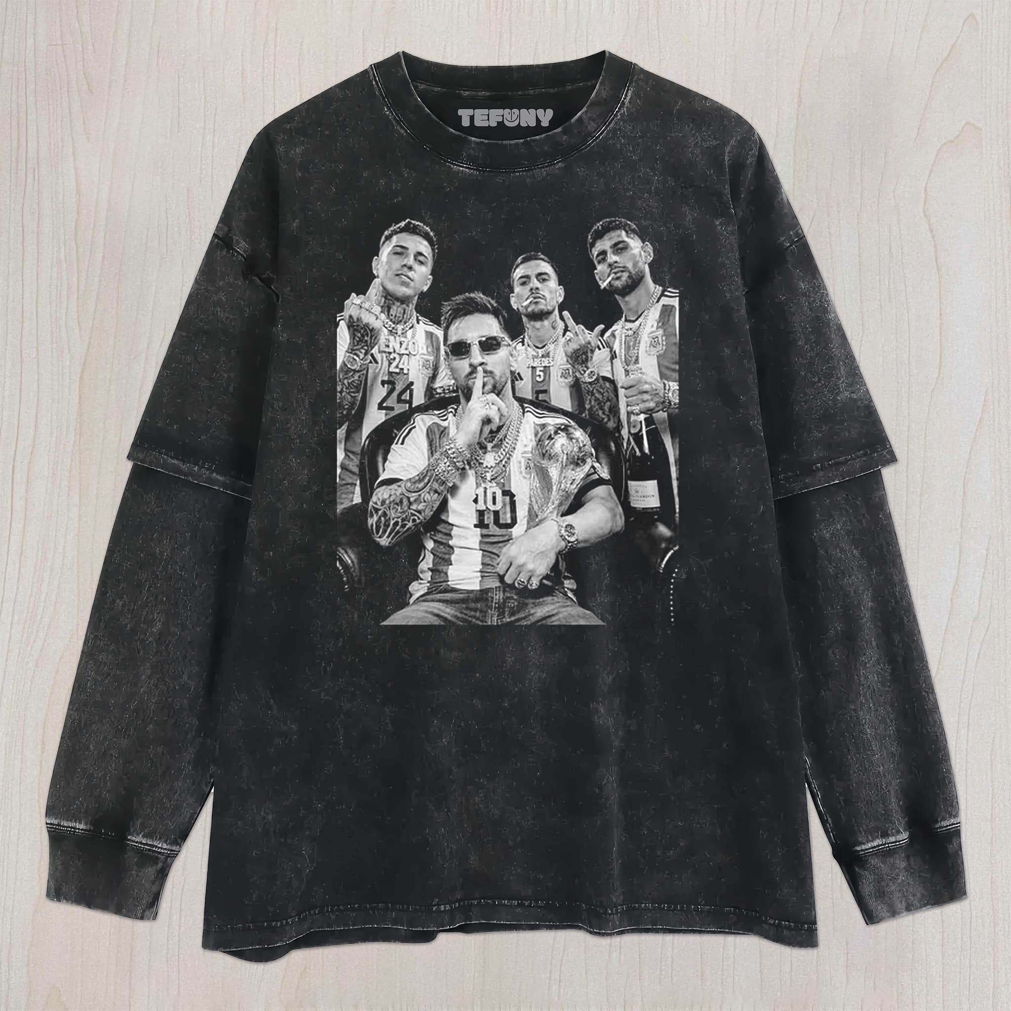 MESSI FUNNY V3 UNISEX TEE, TANK TOP, LAYERED LS, SWEATSHIRT & HOODIE