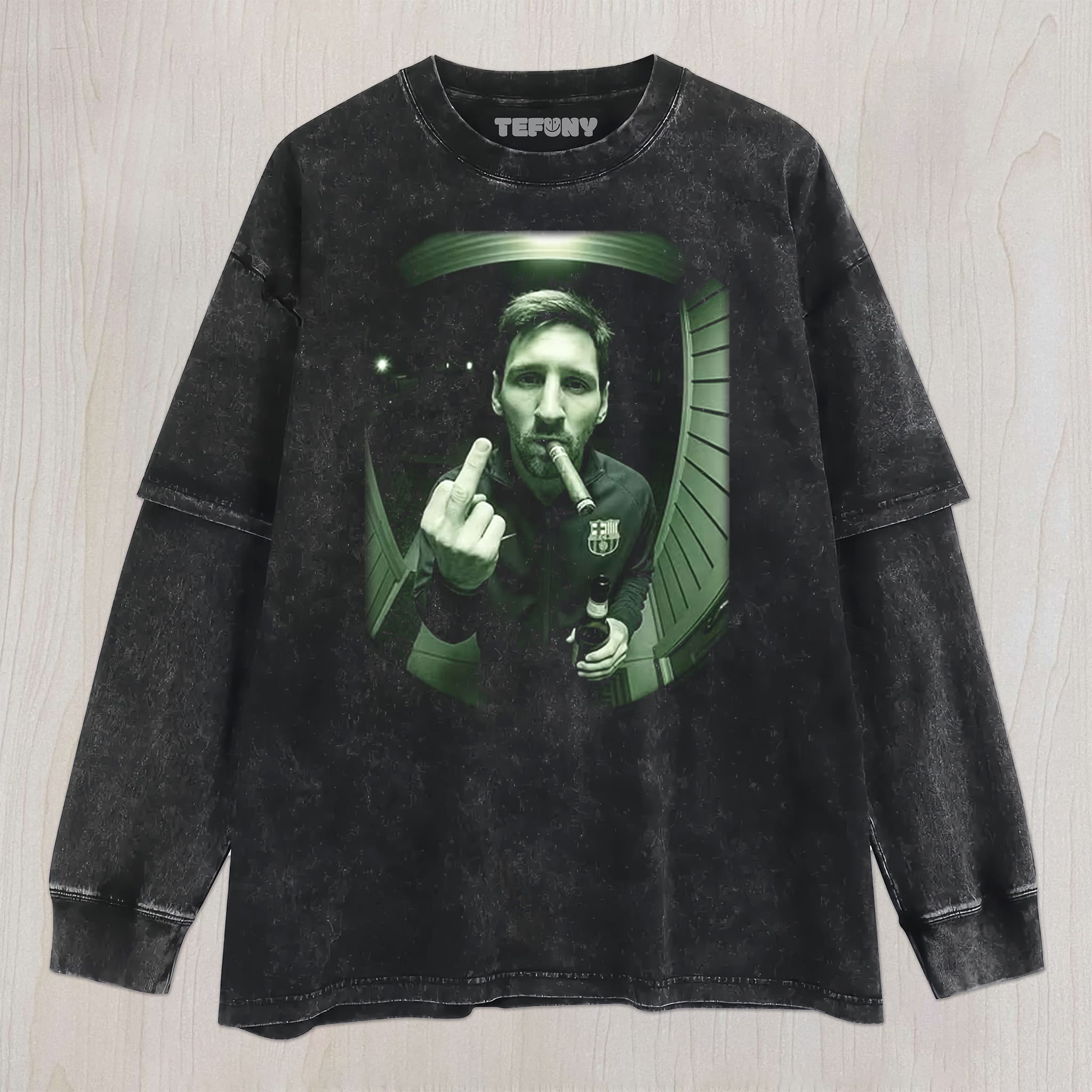 MESSI FUNNY V7 UNISEX TEE, TANK TOP, LAYERED LS, SWEATSHIRT & HOODIE