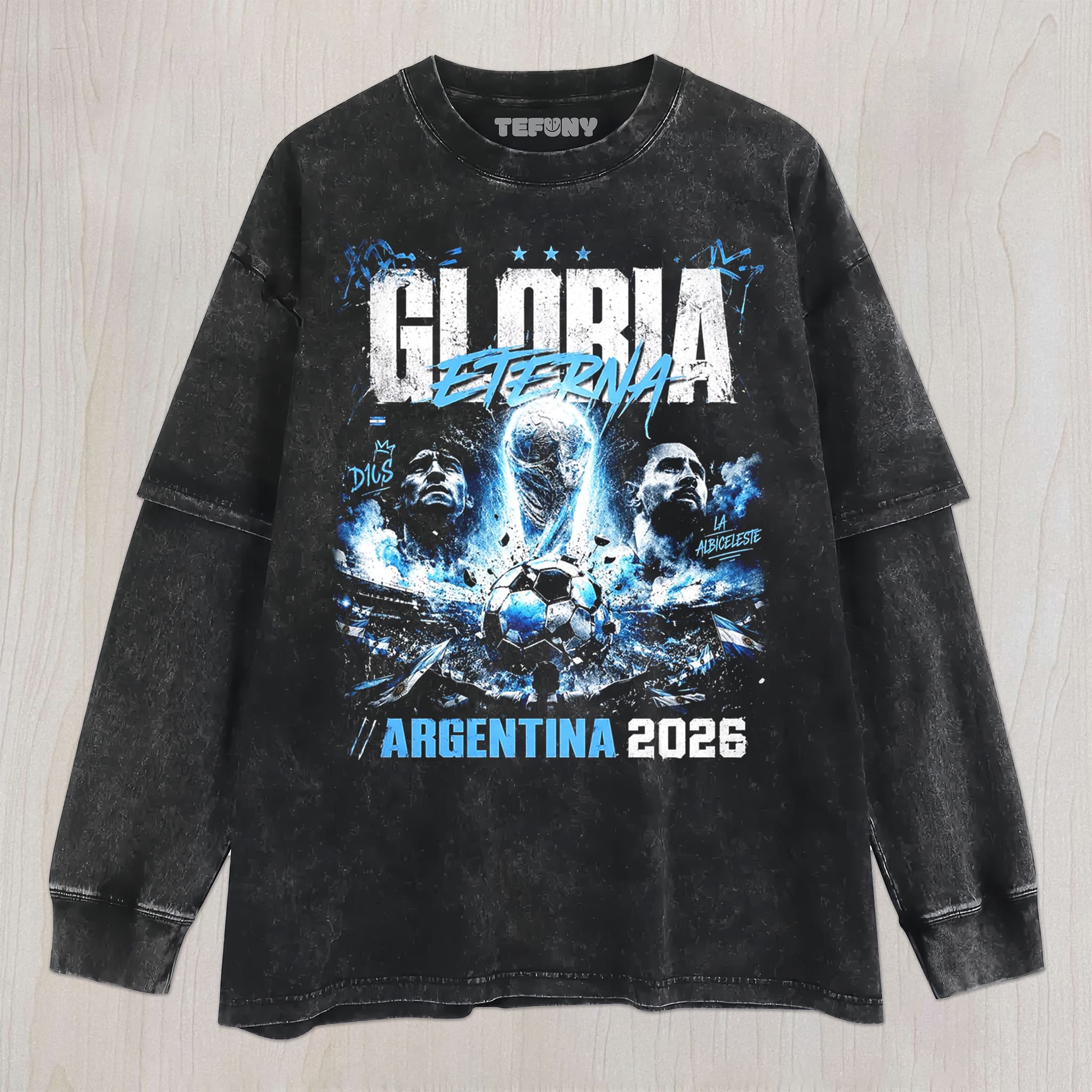 MESSI UNISEX TEE, TANK TOP, LAYERED LS, SWEATSHIRT & HOODIE