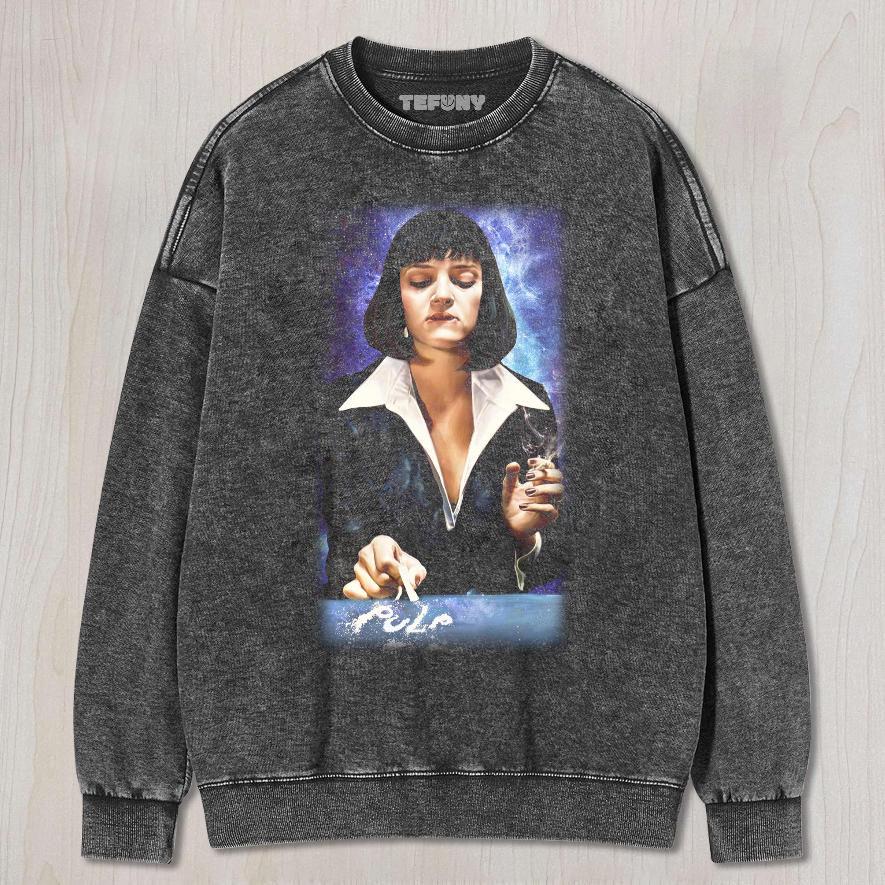 MIA WALLACE WHITE POWDER T-SHIRT
