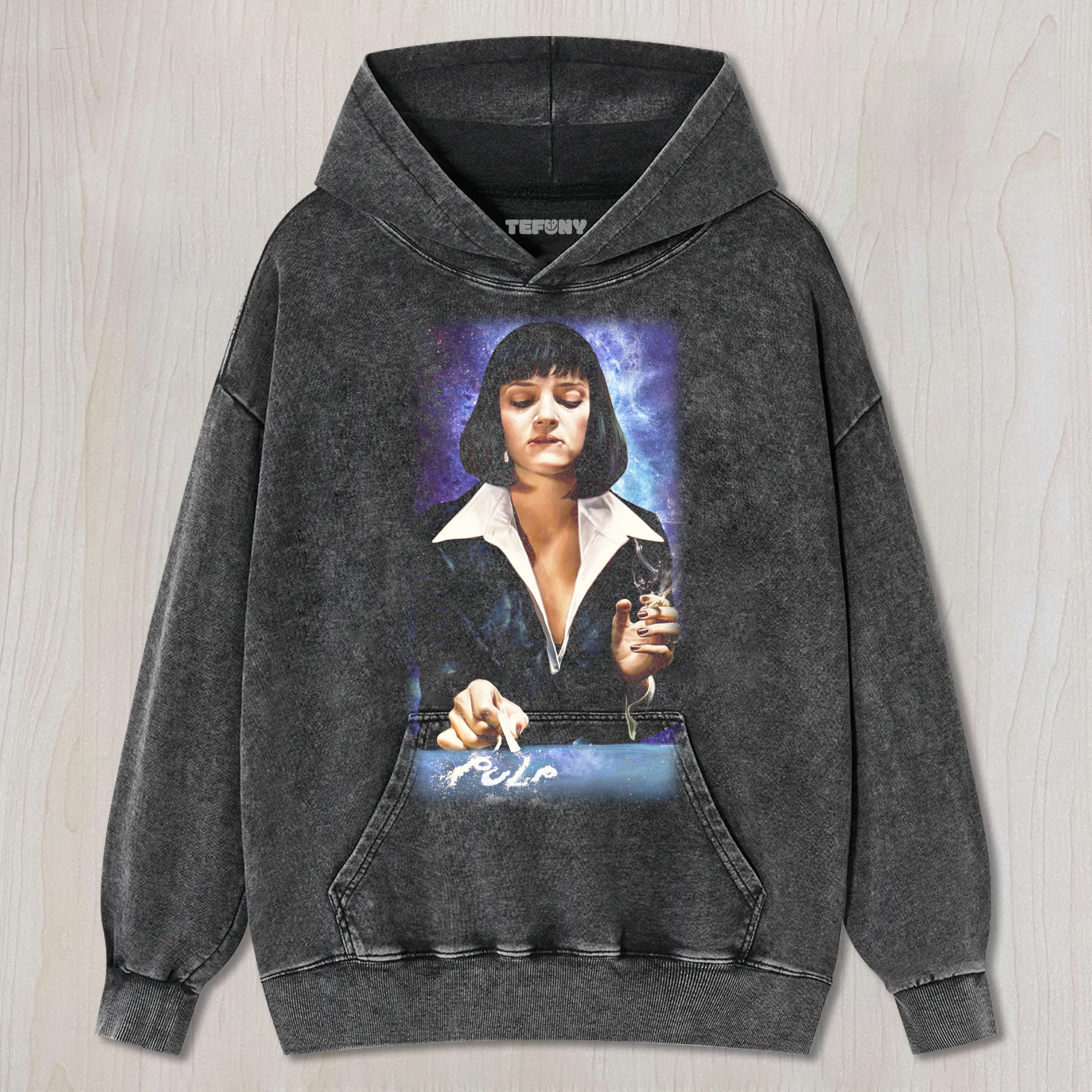 MIA WALLACE WHITE POWDER T-SHIRT