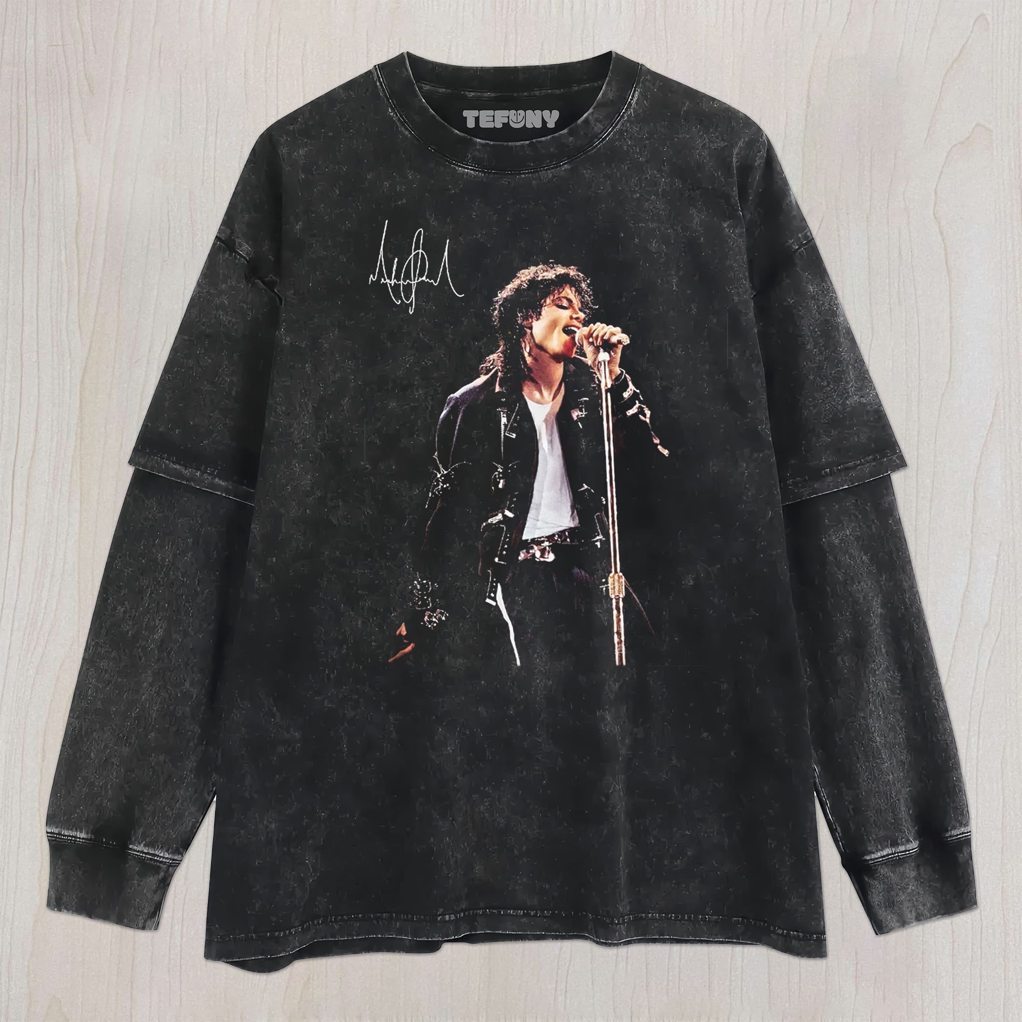MICHAEL JACKSON N18 UNISEX TEE, TANK TOP, LAYERED LS, SWEATSHIRT & HOODIE