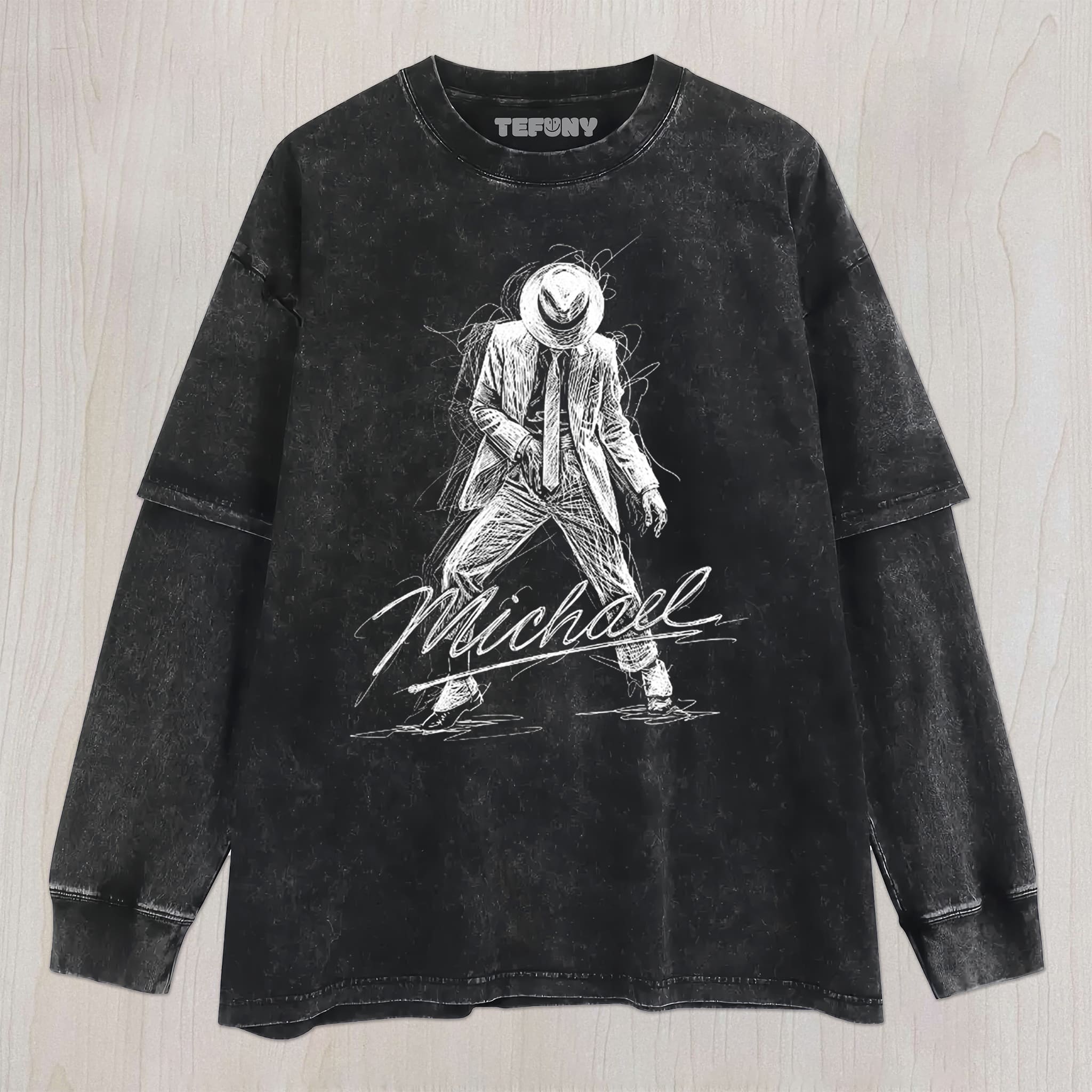 MICHAEL JACKSON N22 UNISEX TEE, TANK TOP, LAYERED LS, SWEATSHIRT & HOODIE