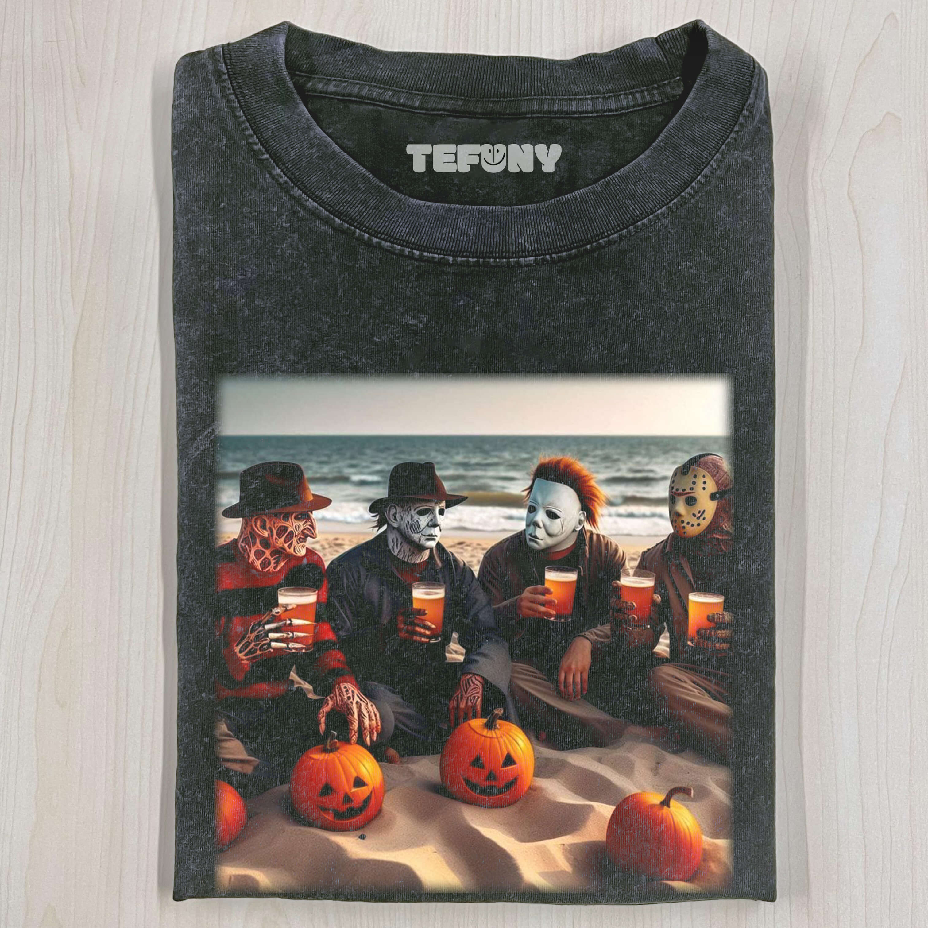 MICHAEL AND OTHERS PARTYING ON THE BEACH T-SHIRT