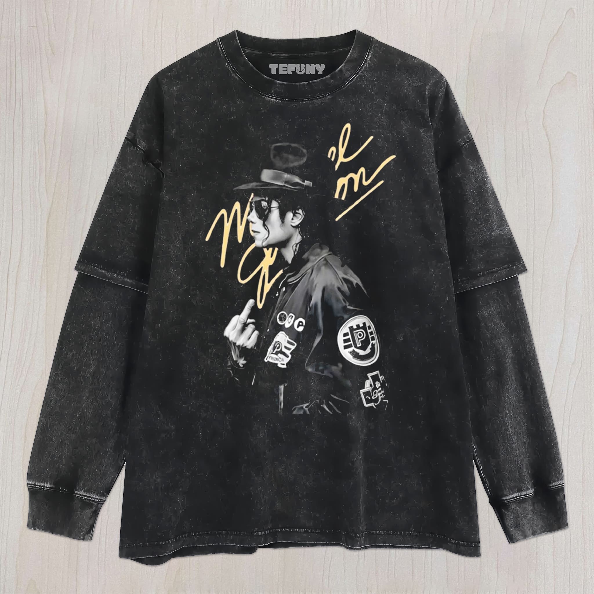 MICHAEL JACKSON N14 UNISEX TEE, TANK TOP, LAYERED LS, SWEATSHIRT & HOODIE