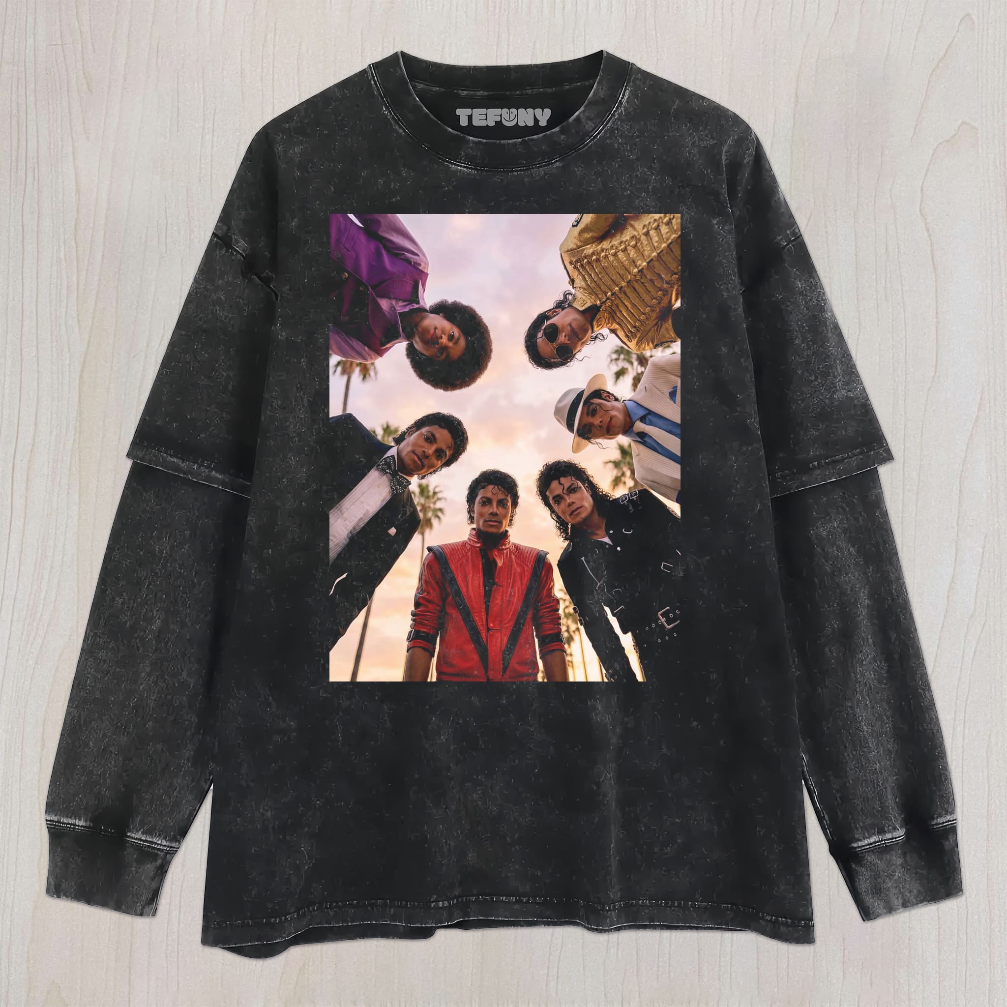 MICHAEL JACKSON N17 UNISEX TEE, TANK TOP, LAYERED LS, SWEATSHIRT & HOODIE
