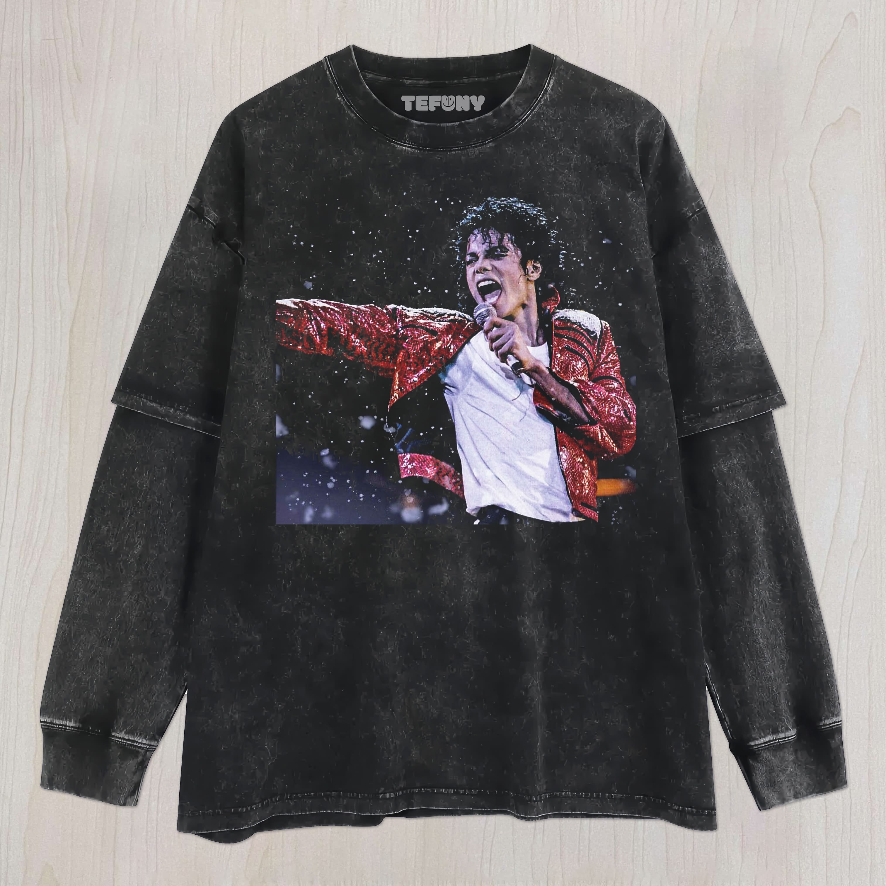 MICHAEL JACKSON N7 UNISEX TEE, TANK TOP, LAYERED LS, SWEATSHIRT & HOODIE