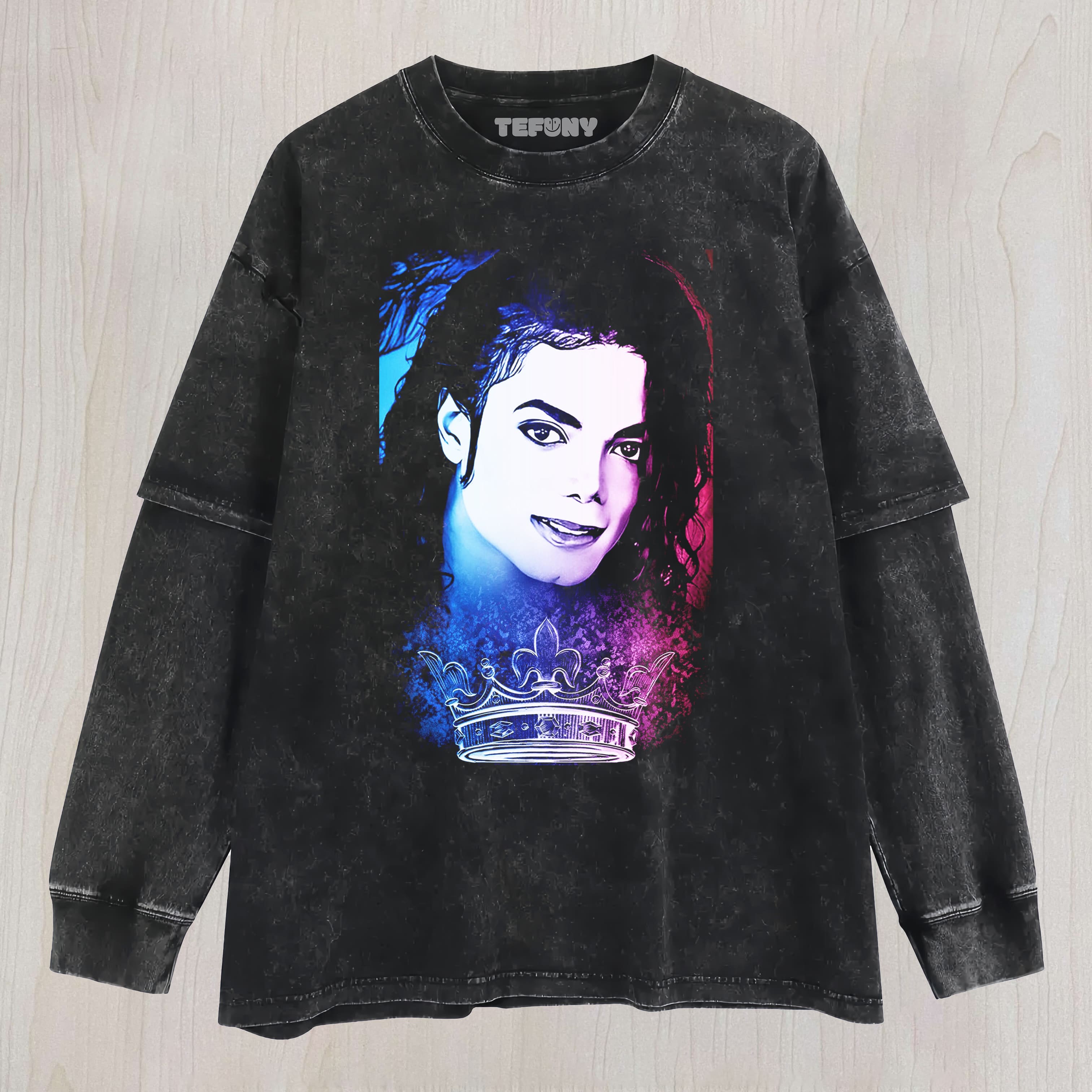 MICHAEL JACKSON V8 UNISEX TEE, TANK TOP, LAYERED LS, SWEATSHIRT & HOODIE