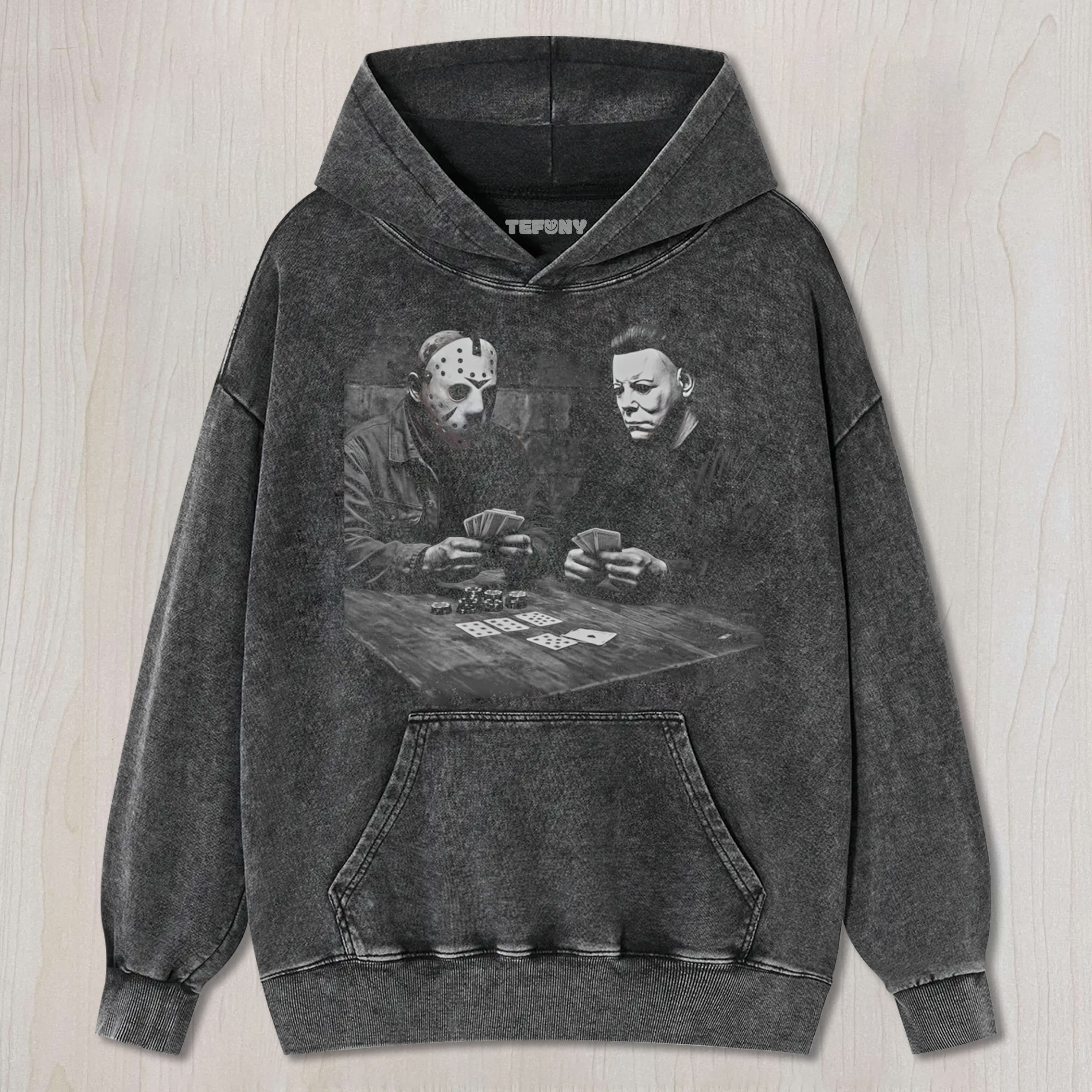 MICHAEL MYERS AND JASON UNISEX TEE, TANK TOP, LAYERED LS, SWEATSHIRT & HOODIE