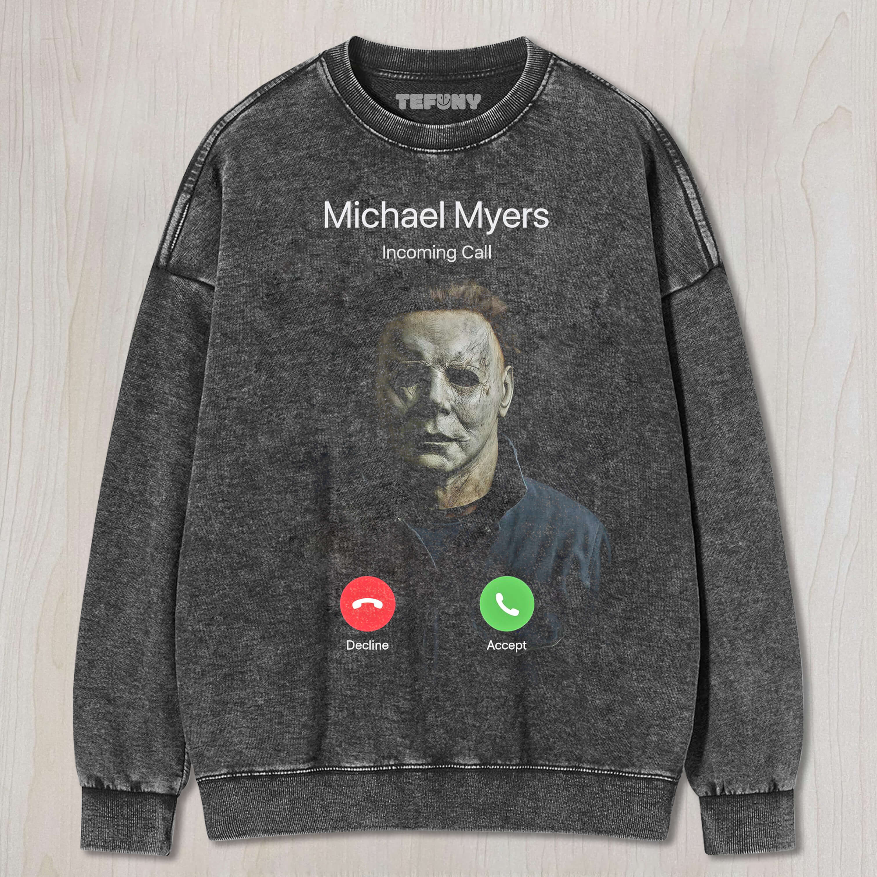 MICHAEL MYERS IS CALLING YOU T-SHIRT