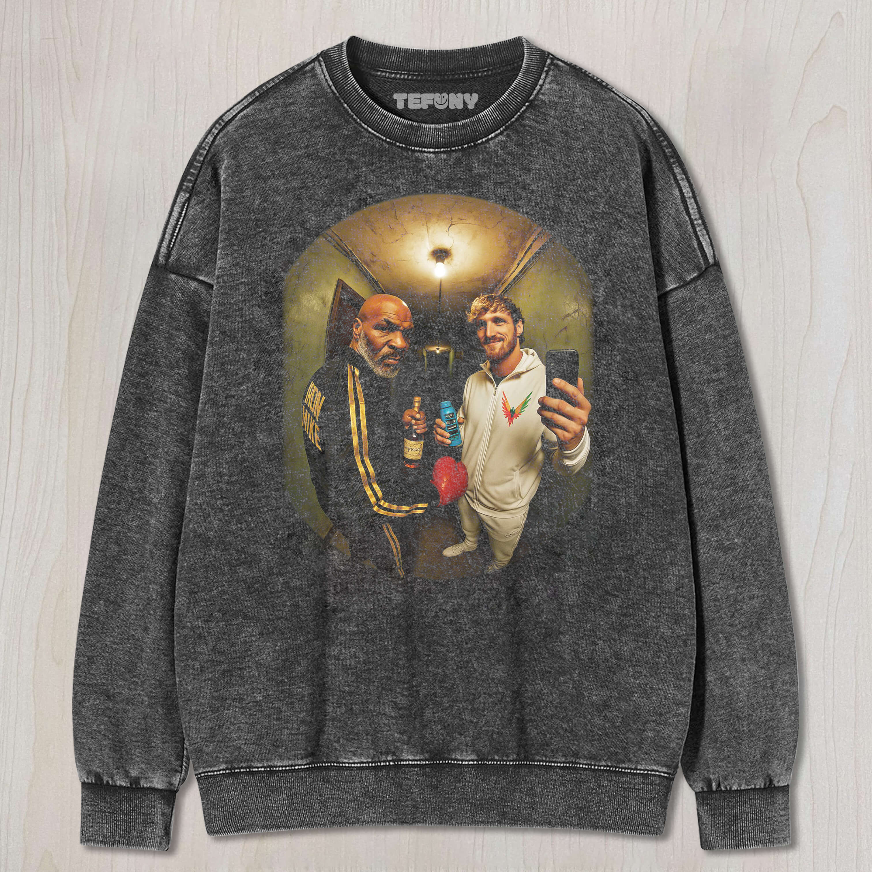 MIKE TYSON AND LOGAN PAUL T-SHIRT