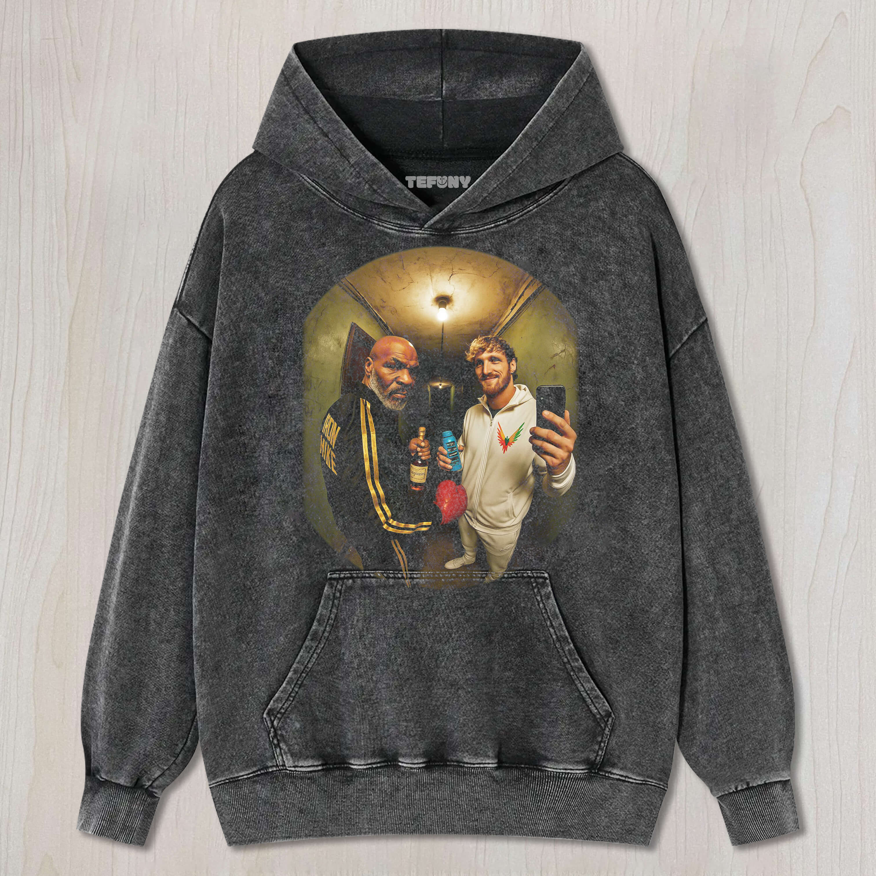 MIKE TYSON AND LOGAN PAUL T-SHIRT